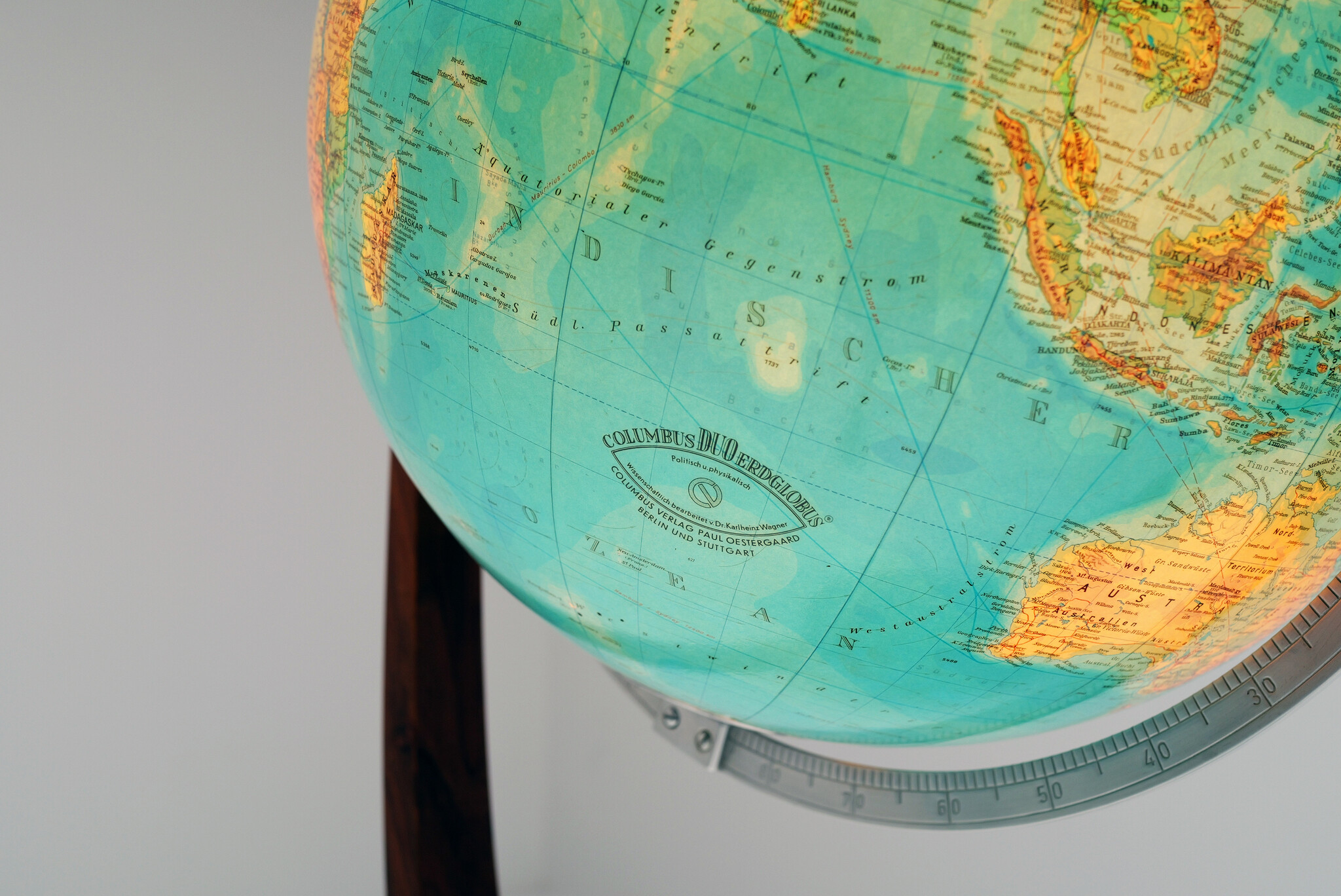 Columbus Globe by Paul Oestergaard, 1950s