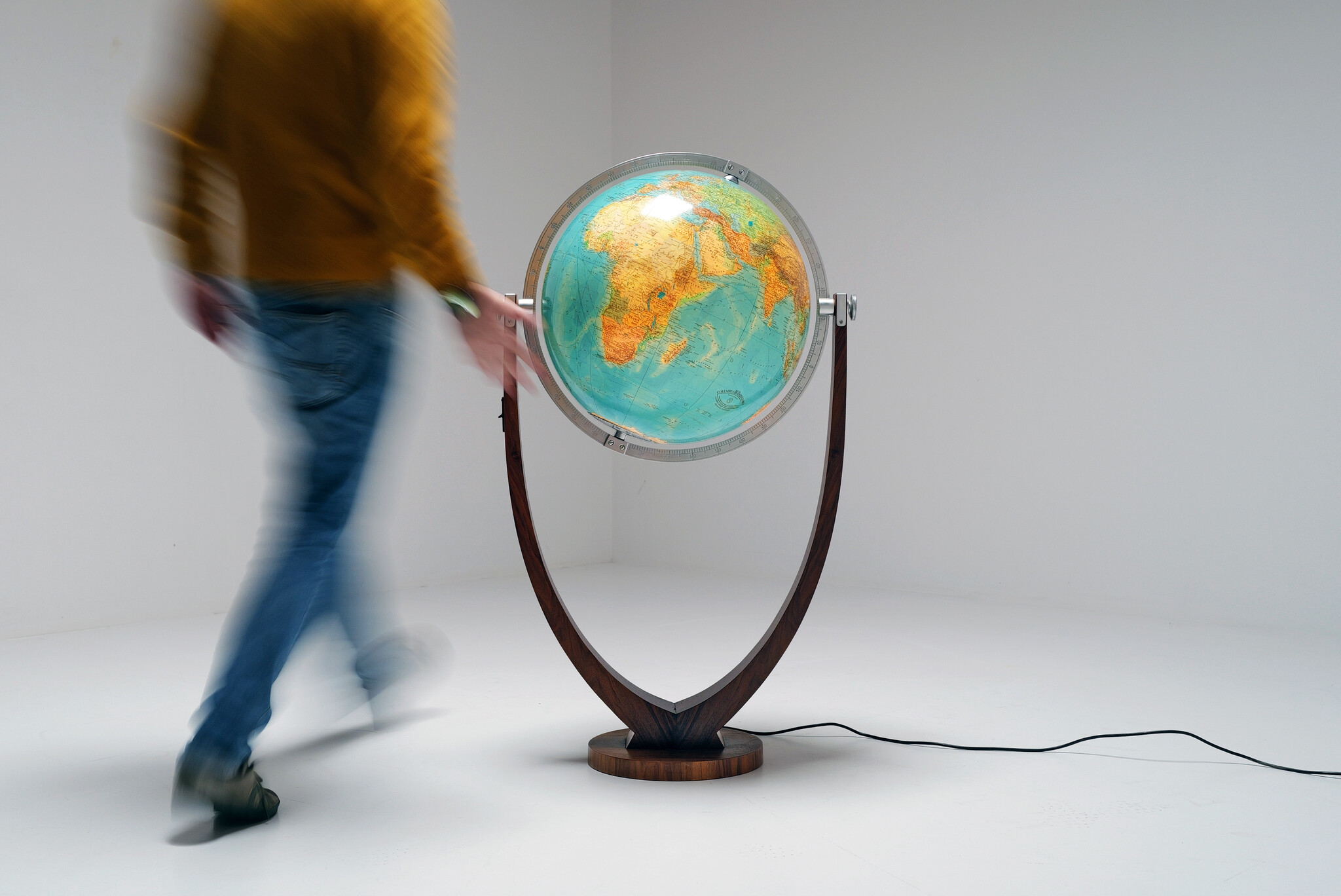 Columbus Globe by Paul Oestergaard, 1950s