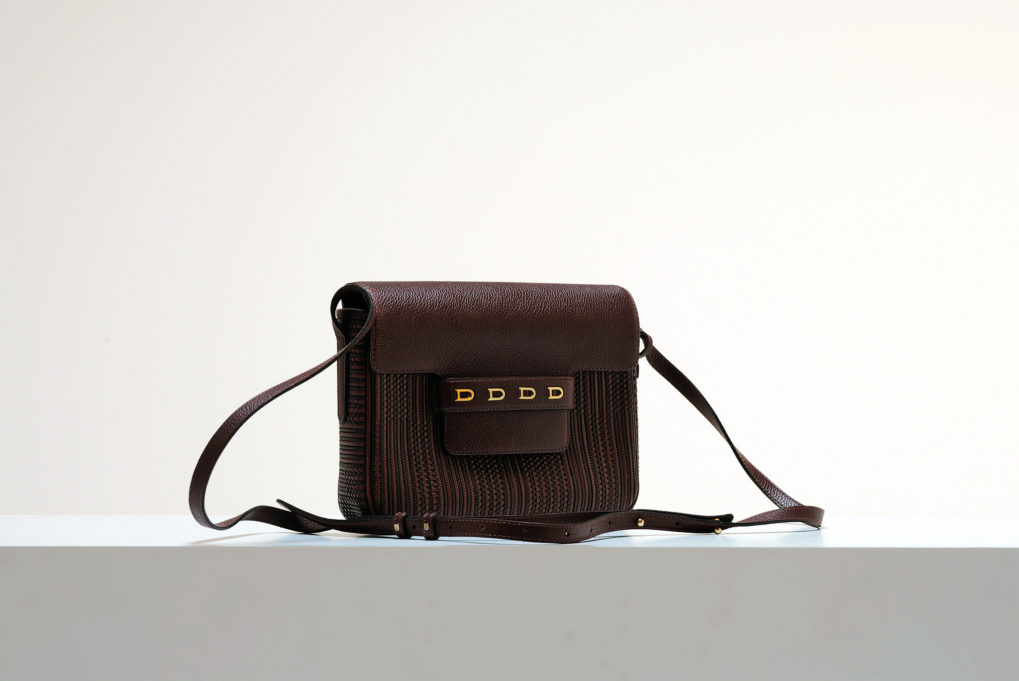 Delvaux “Toile de Cuir” crossbody bag