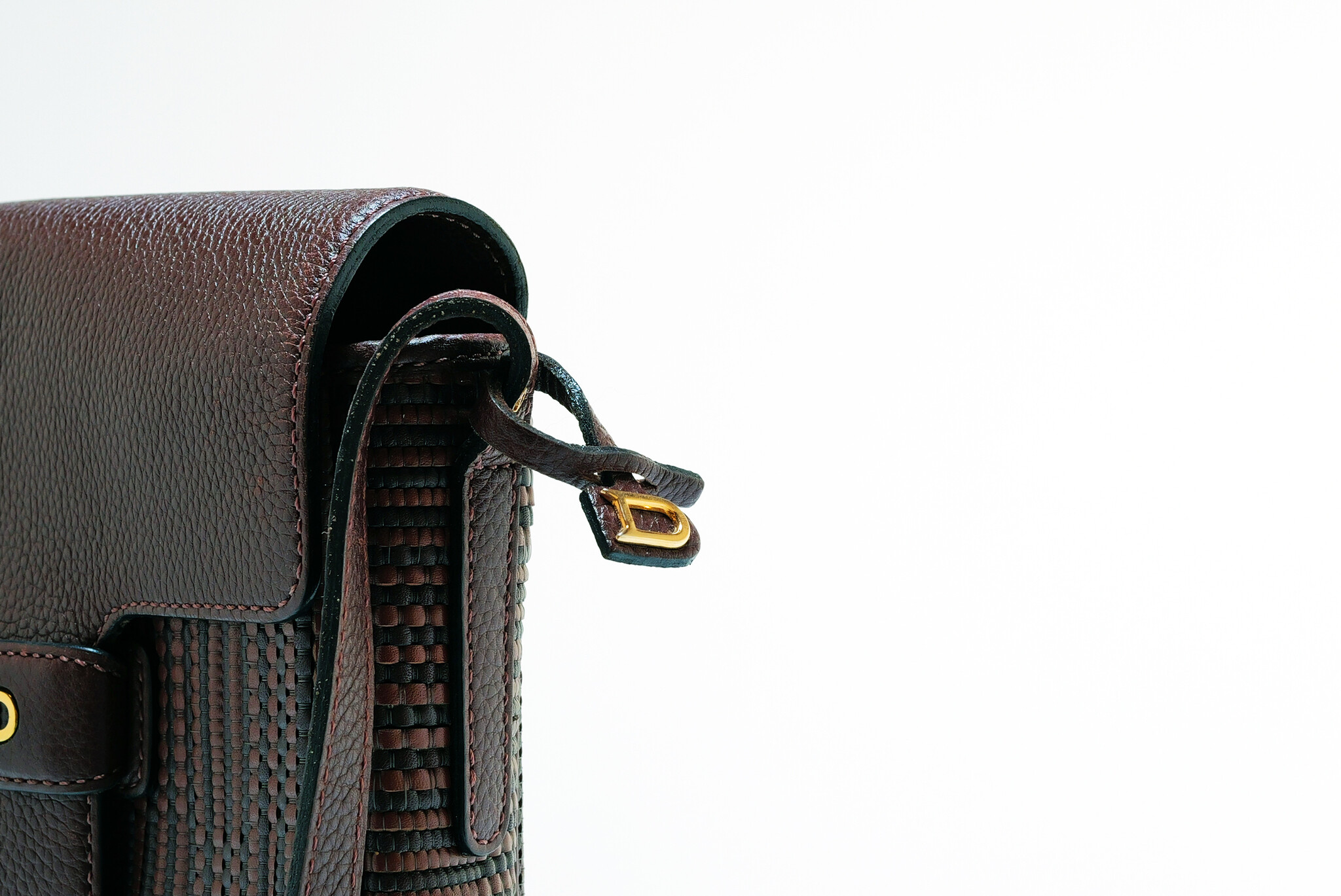 Delvaux “Toile de Cuir” crossbody bag