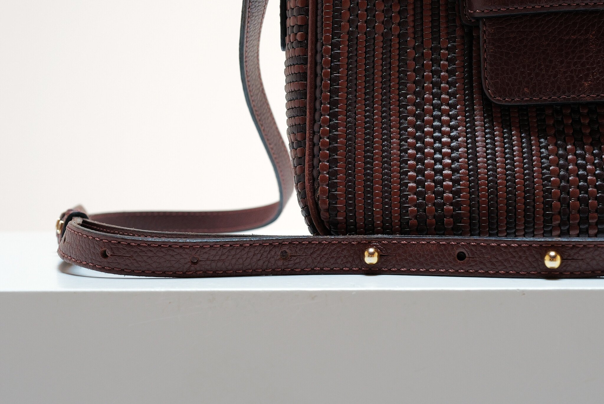 Delvaux “Toile de Cuir” crossbody bag