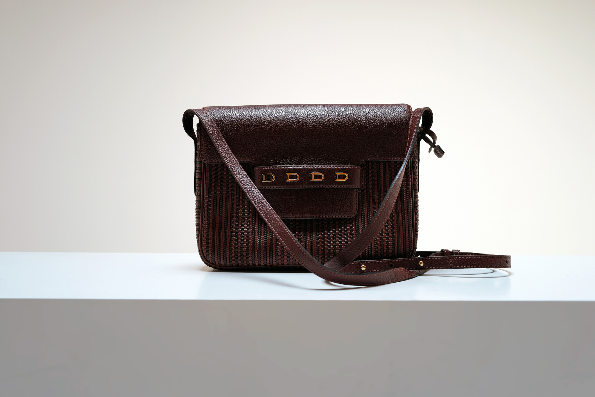 Delvaux “Toile de Cuir” crossbody bag