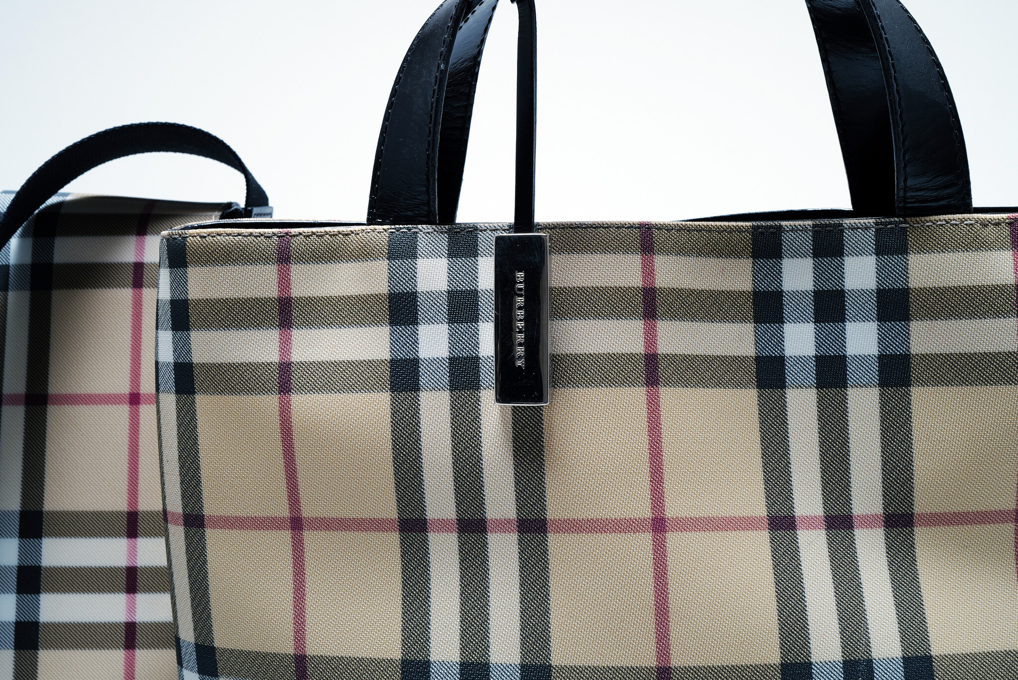 Set of vintage Burberry bags