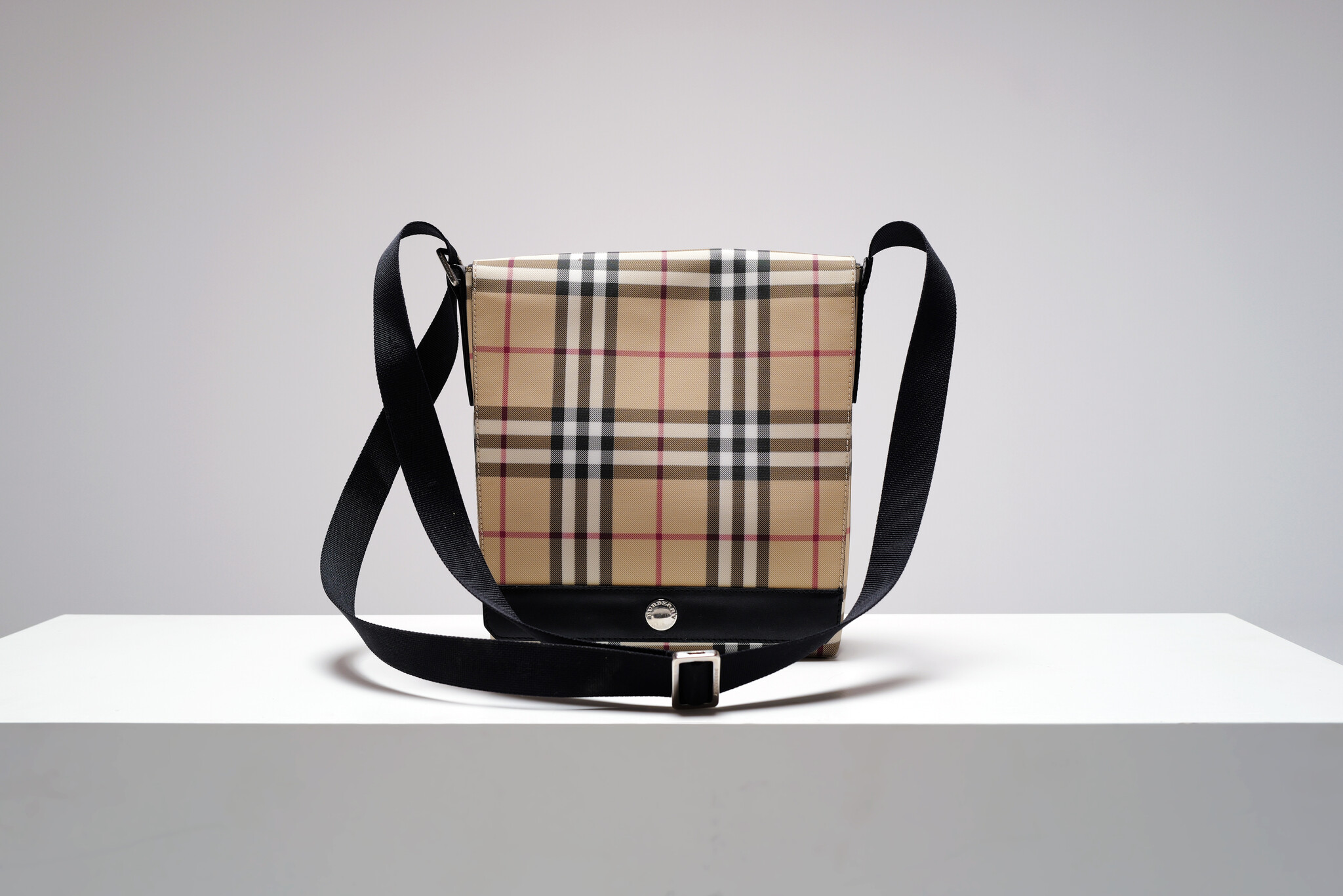 Set of vintage Burberry bags