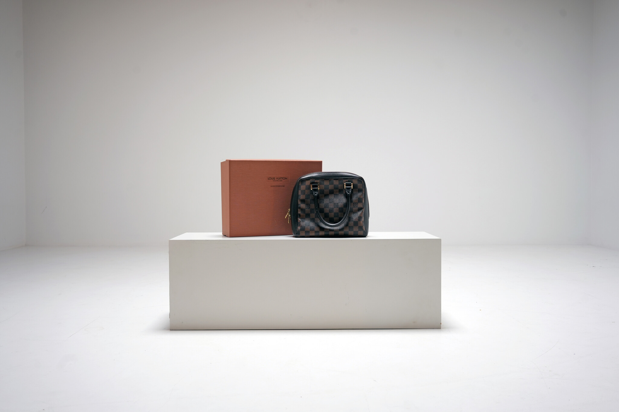 Louis Vuitton Brera Damier Ebene Canvas Bag