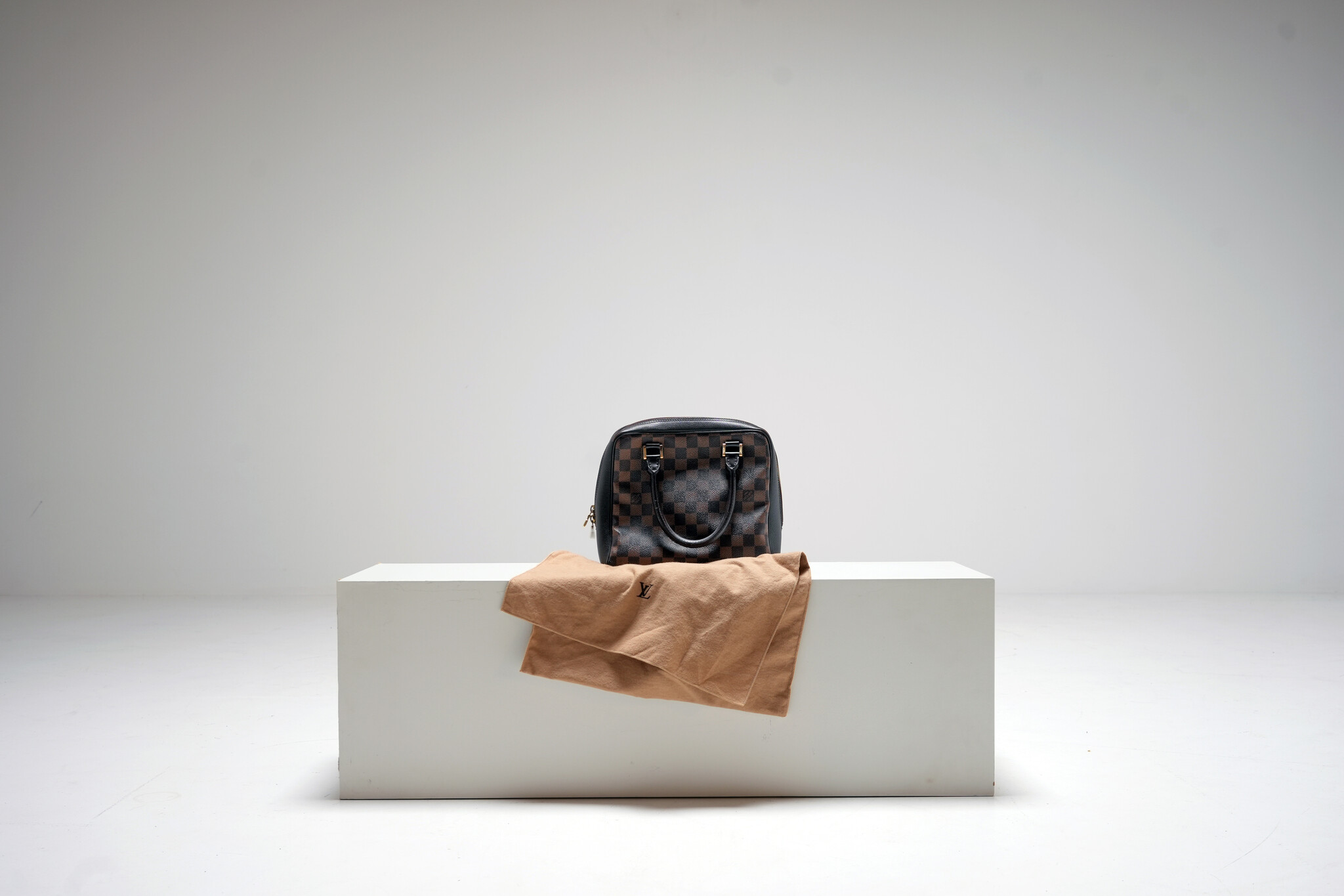 Louis Vuitton Brera Damier Ebene Canvas Bag