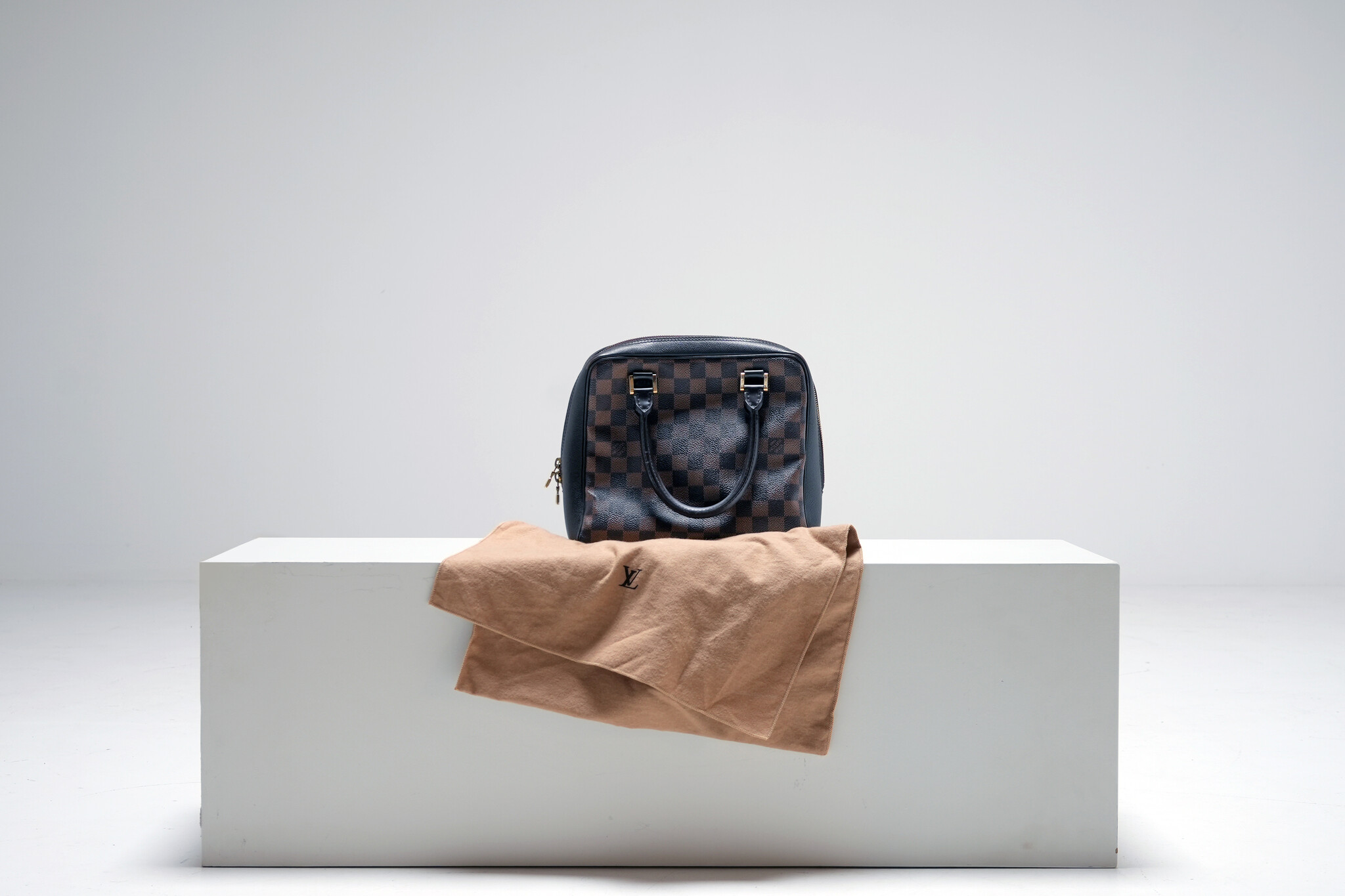 Louis Vuitton Brera Damier Ebene Canvas Bag