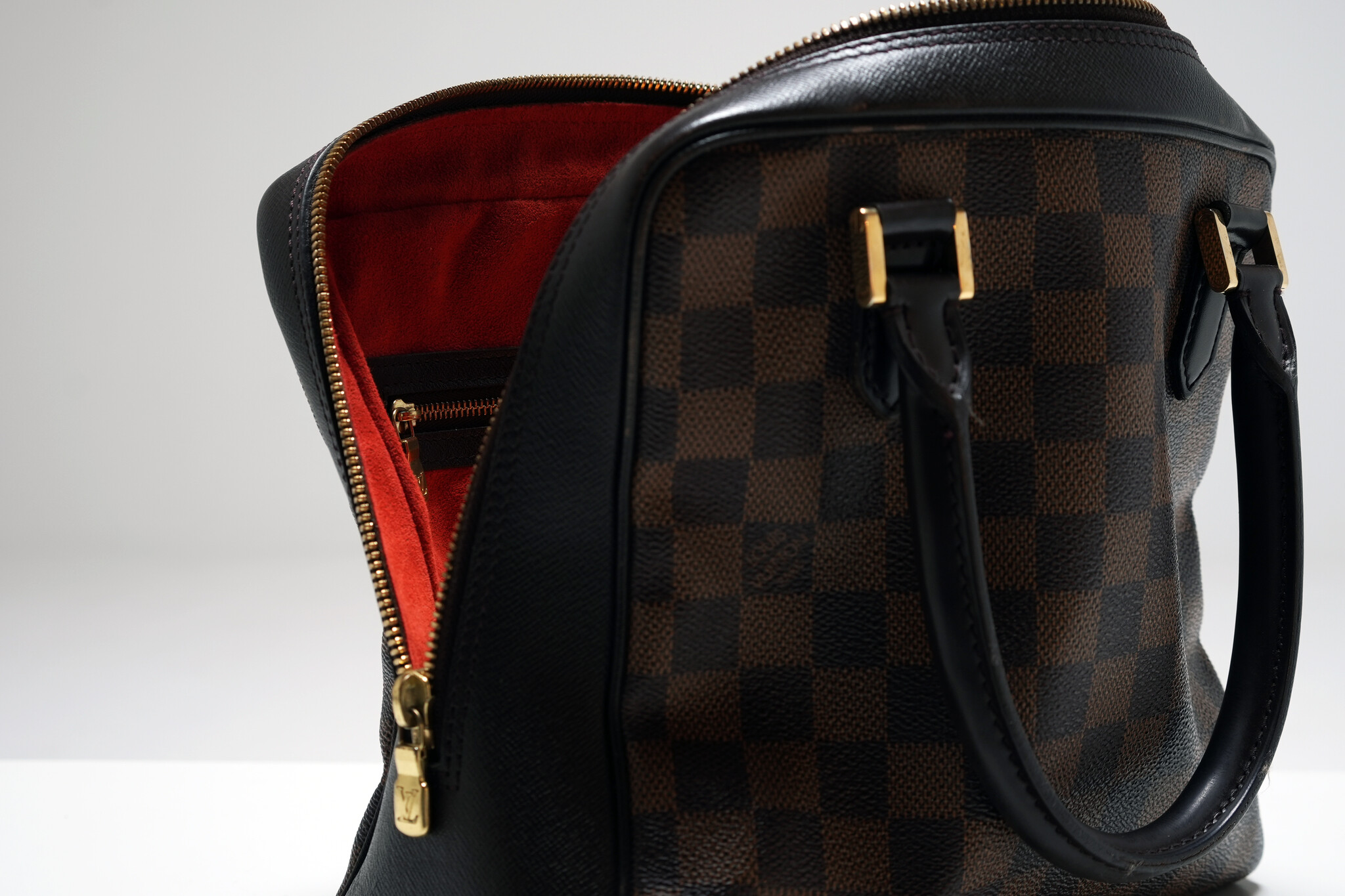 Louis Vuitton Brera Damier Ebene Canvas Bag