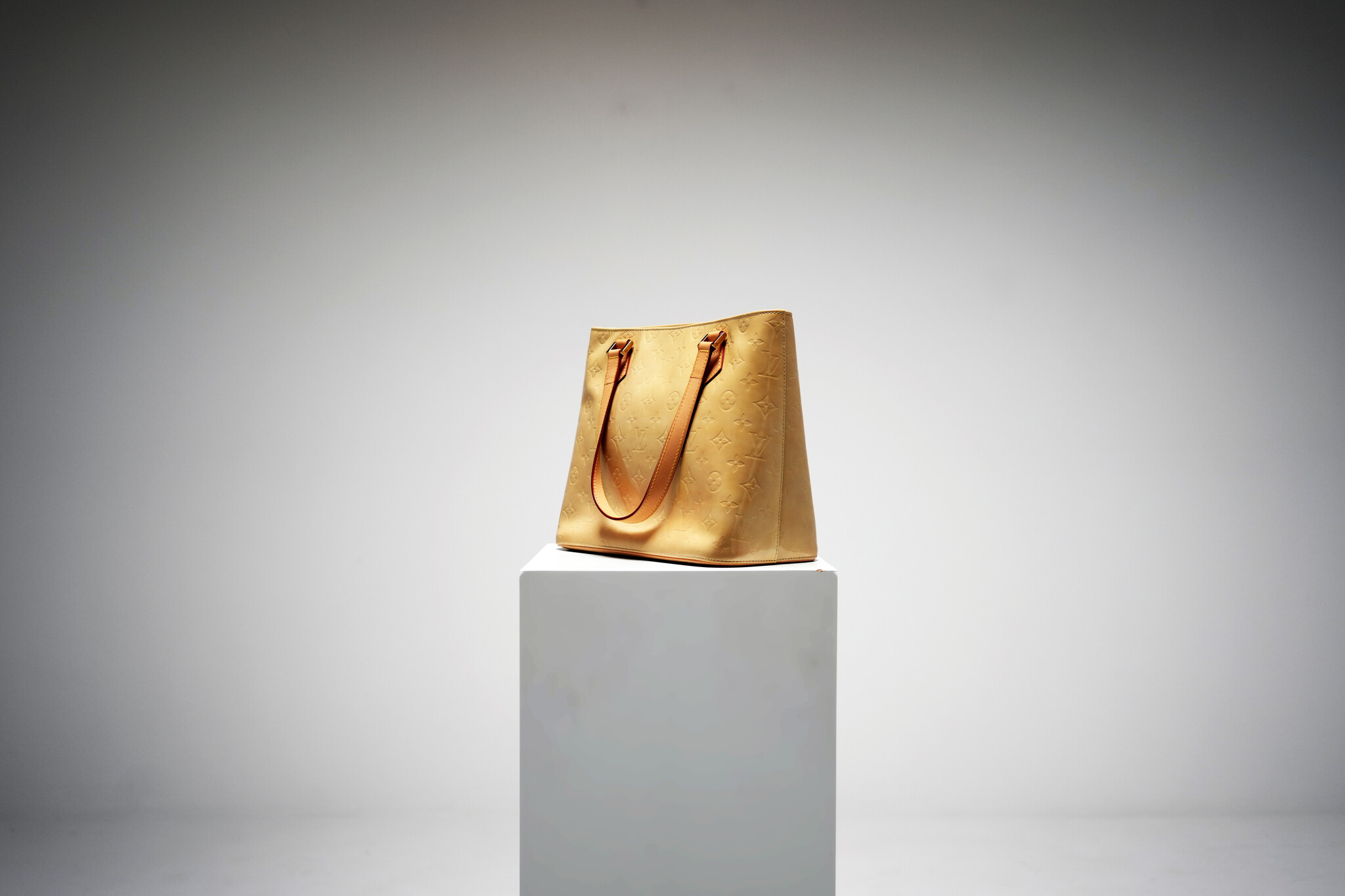 Louis Vuitton Houston Noisette Monogram Vernis Sac fourre-tout