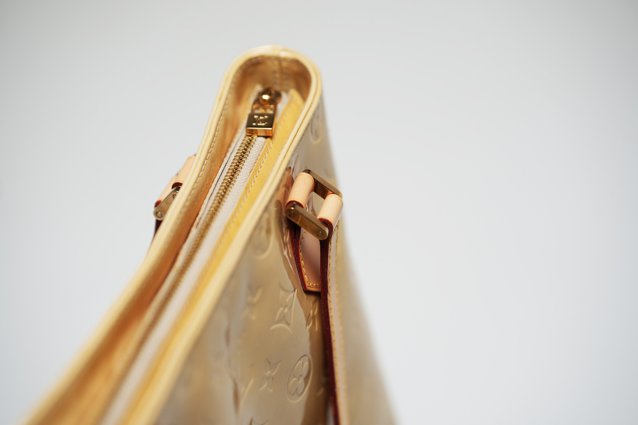 Louis Vuitton Houston Noisette Monogram Vernis Sac fourre-tout