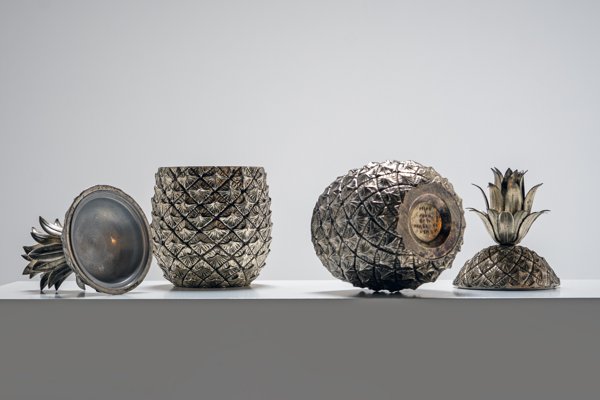 Vintage ananas ijsemmer van Mauro Manetti, 1970s