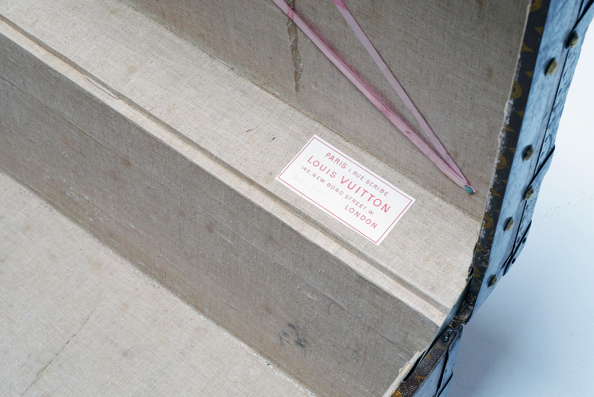 Rare valise Louis Vuitton ancienne, ca. 1898