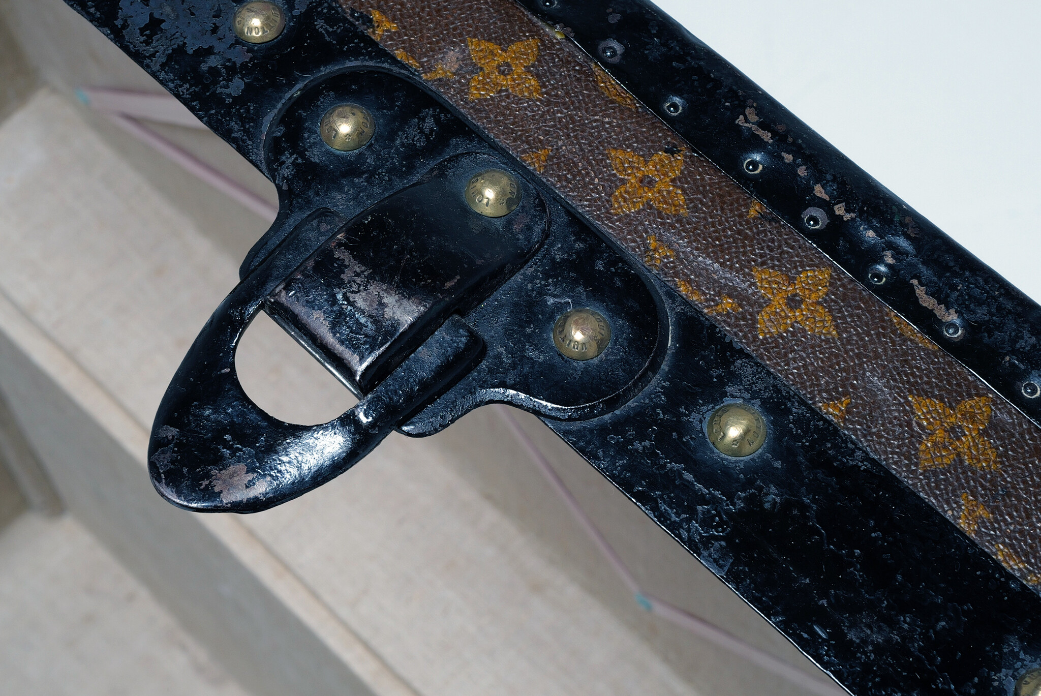 Rare valise Louis Vuitton ancienne, ca. 1898