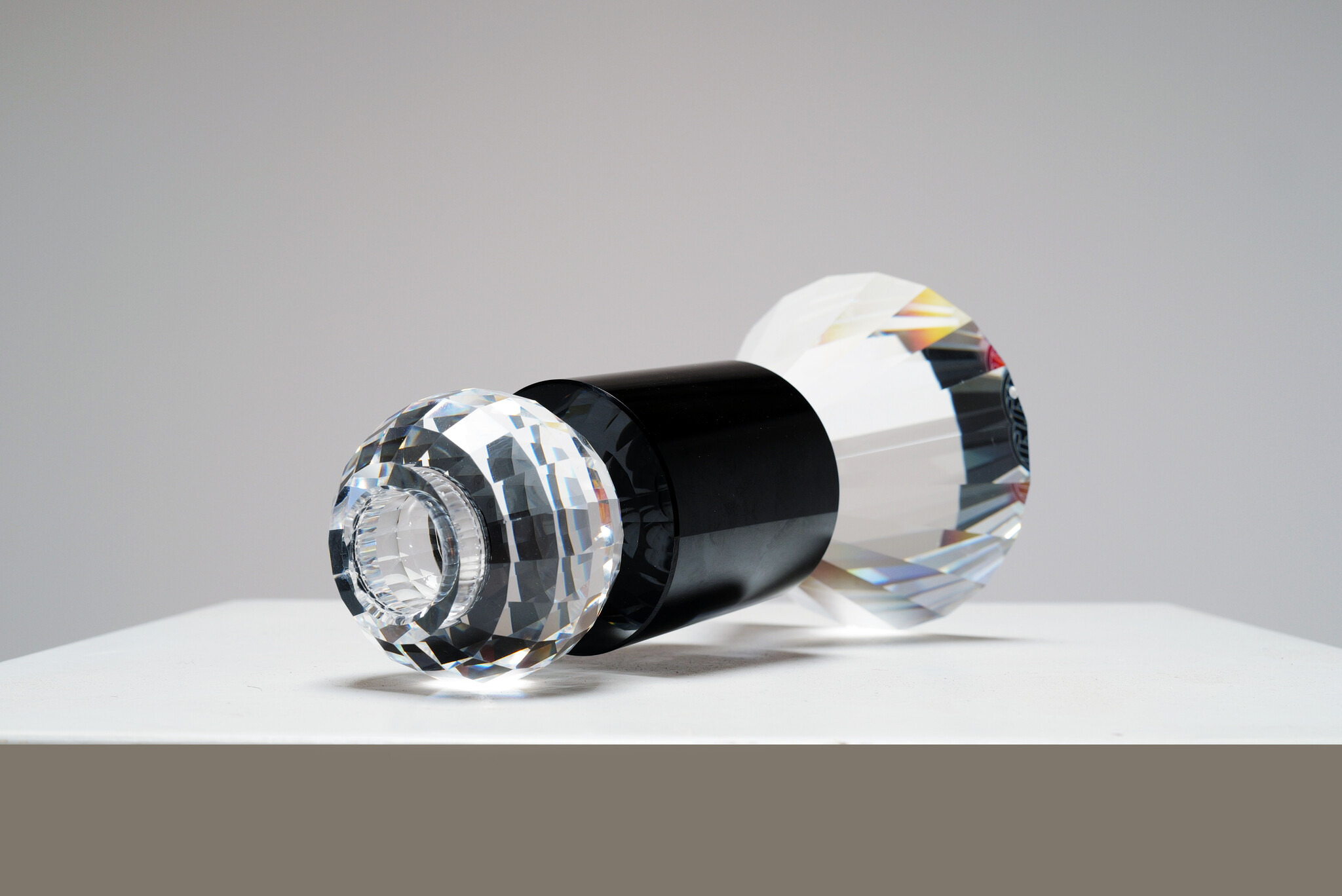 Bougeoir en cristal de Kazumasa Nagai, 1990