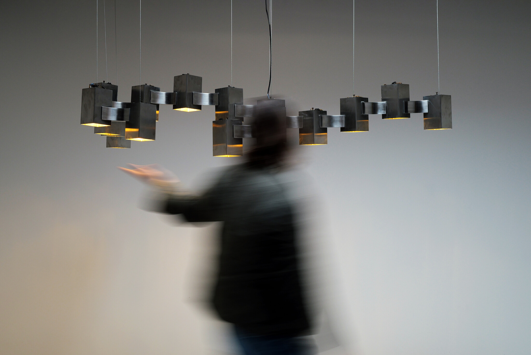 Luster van Gaetano Sciolari, Italië 1970