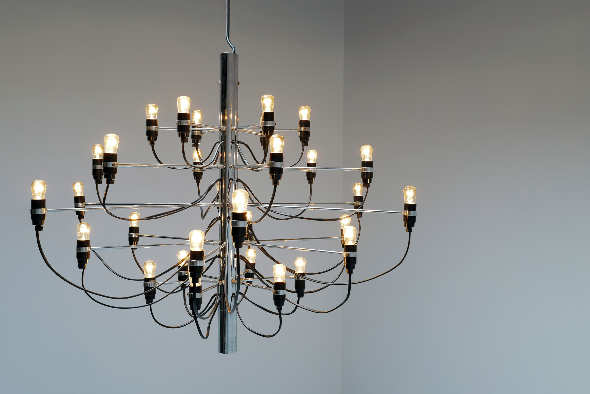 Originele Sarfatti luchter door Gino Sarfatti voor Arteluce, 1958