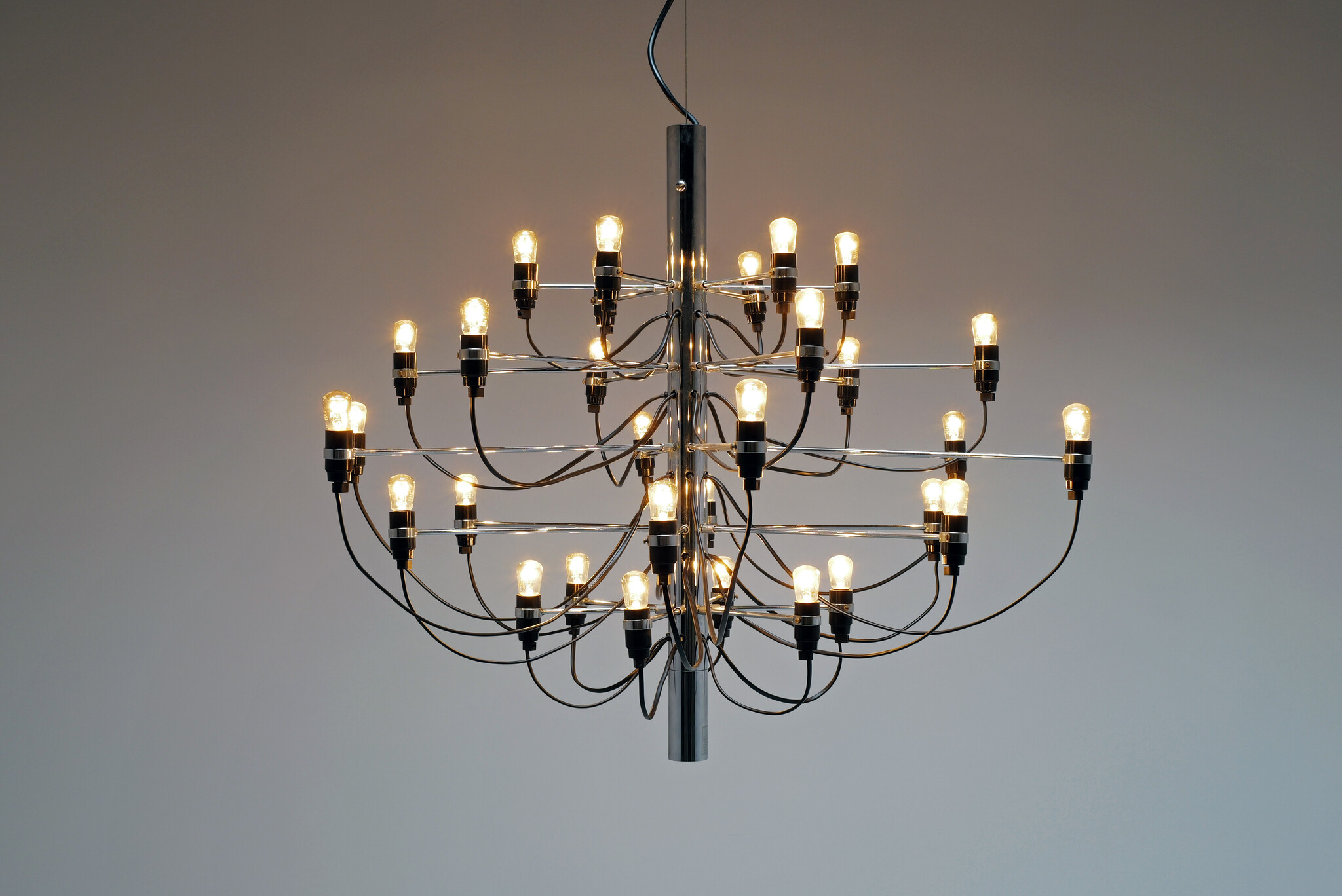 Originele Sarfatti luchter door Gino Sarfatti voor Arteluce, 1958