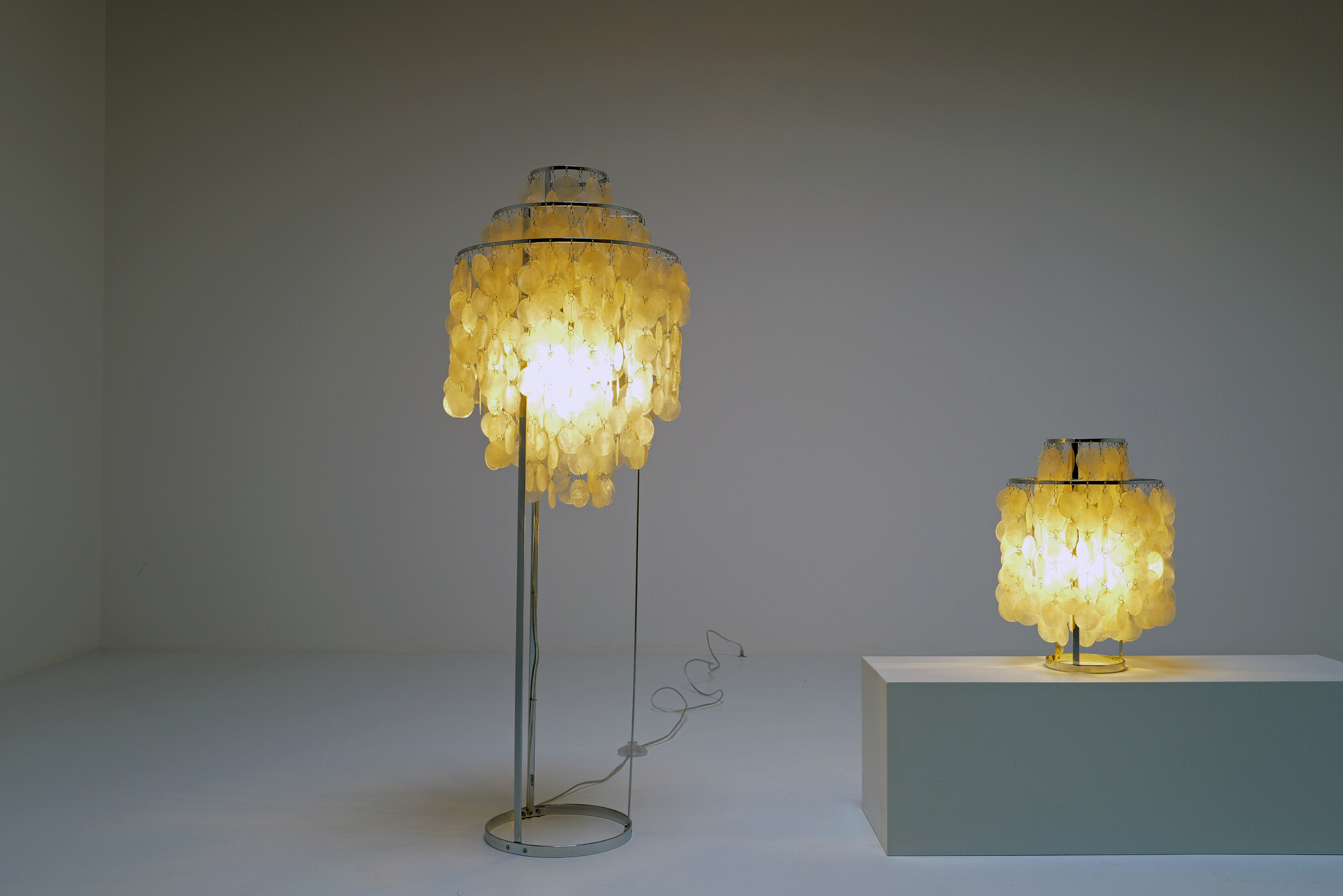 Set  originele Verpan lampen van Verner Panton