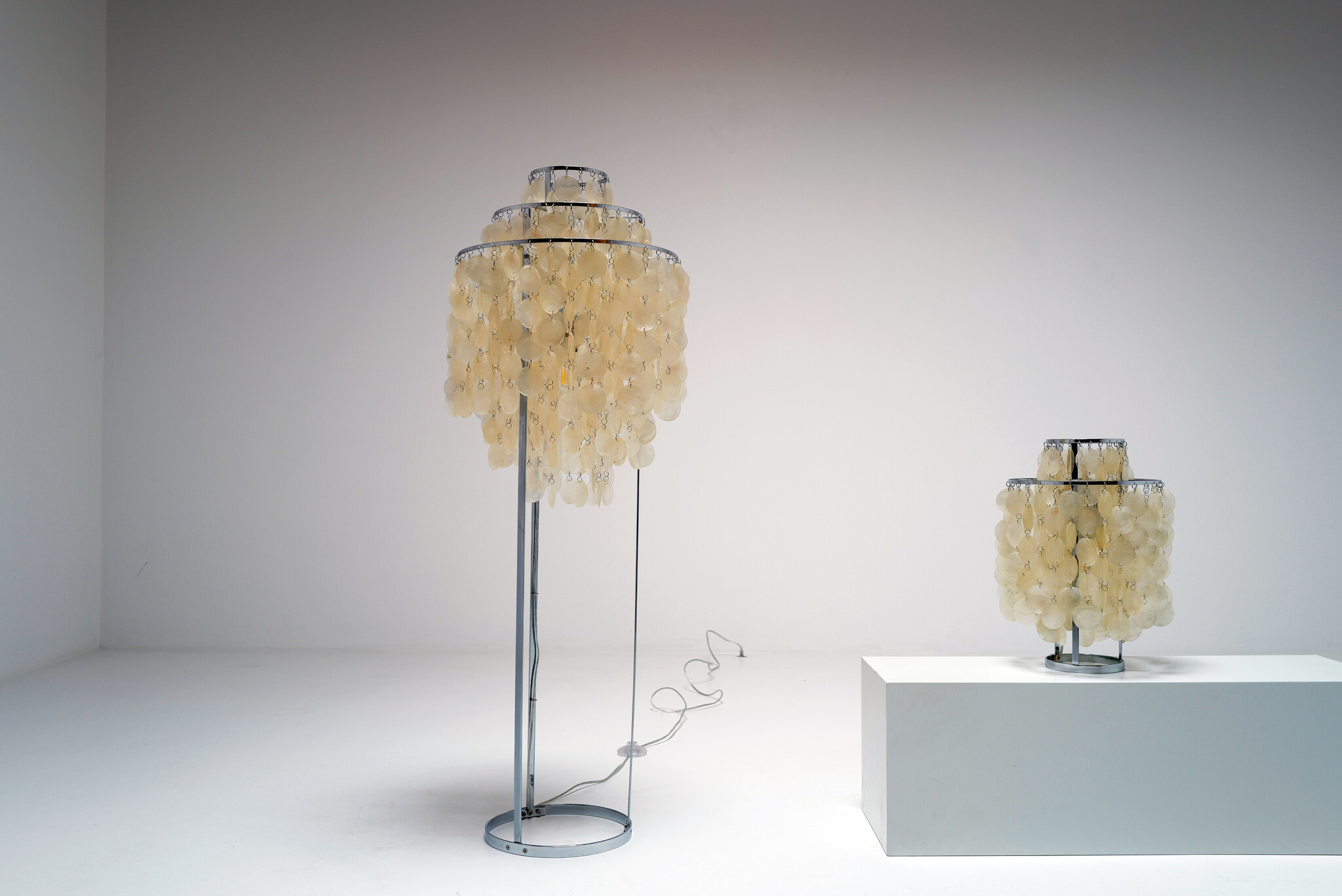 Set  originele Verpan lampen van Verner Panton