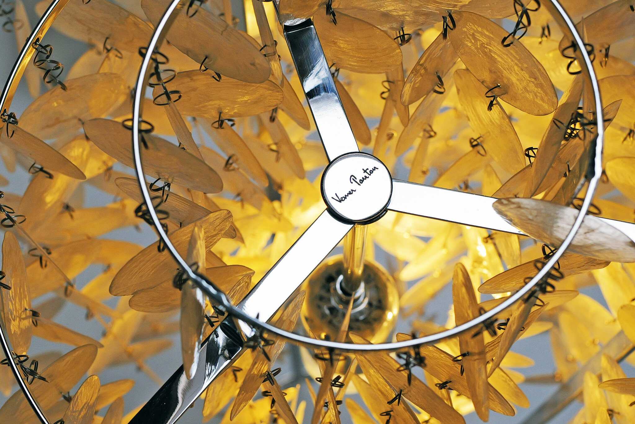 Set  originele Verpan lampen van Verner Panton