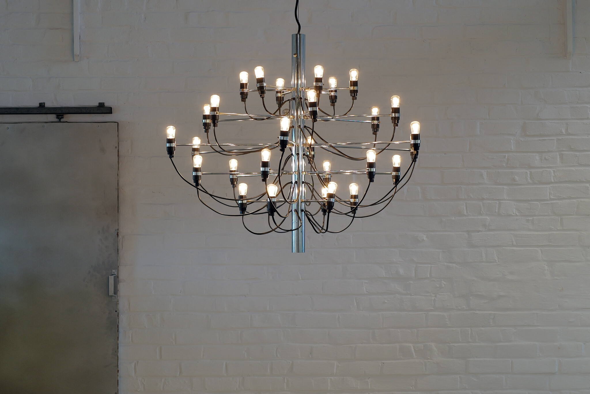 Originele Sarfatti luchter door Gino Sarfatti voor Arteluce, 1958