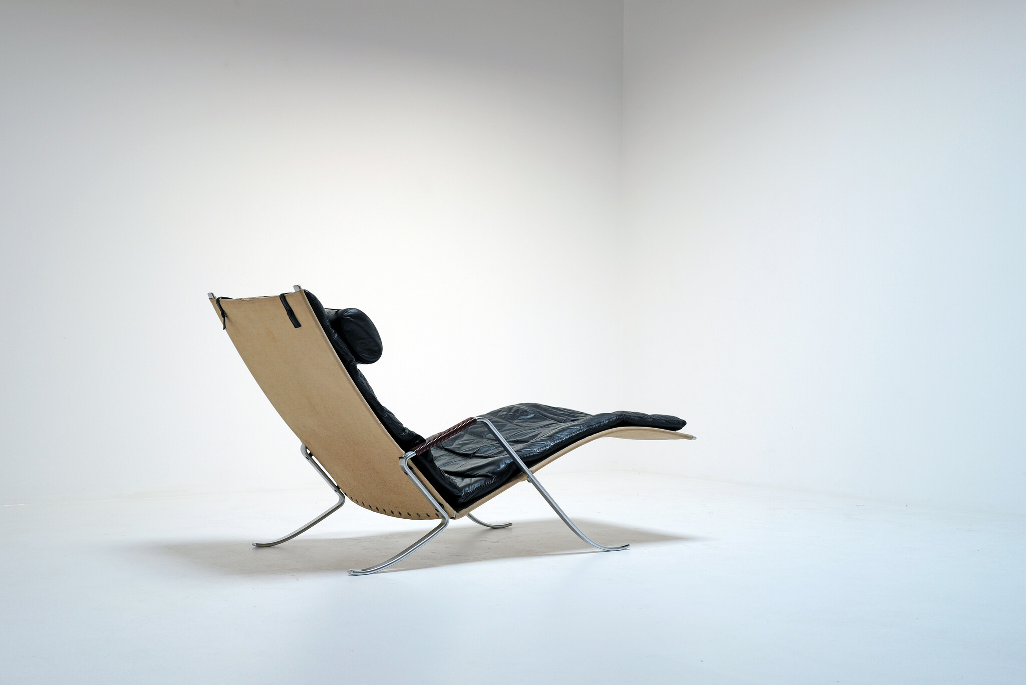 Vintage Grasshopper FK87 lounge chair by Fabricius & Kastholm, 1968