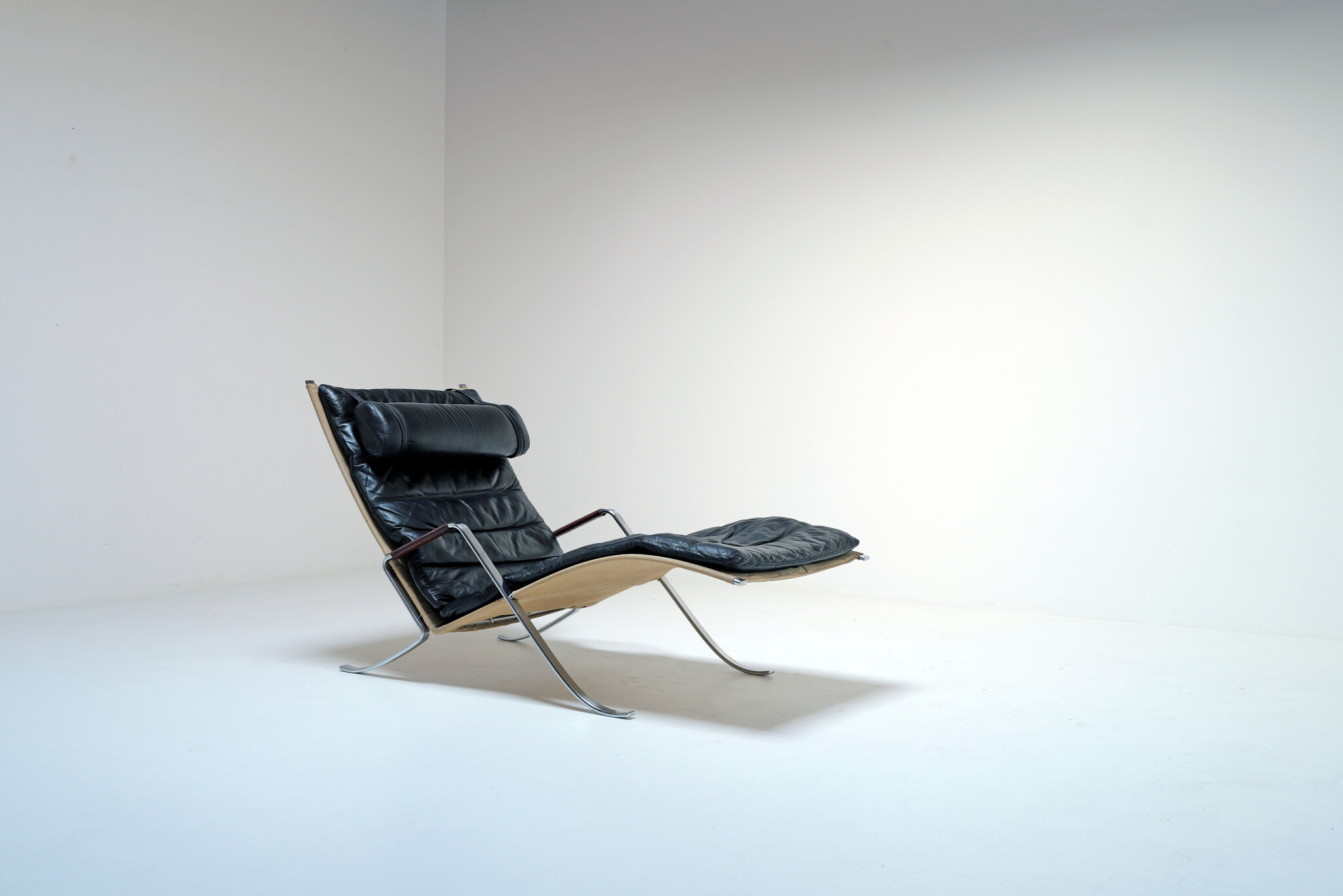Vintage Grasshopper FK87 lounge chair by Fabricius & Kastholm, 1968