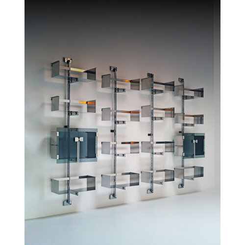 Bibliothèque murale modulaire Vittorio Introini