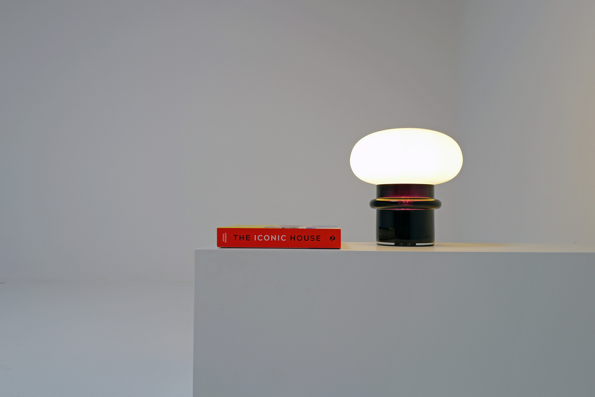 Italian Murano glass table lamp, 1970s