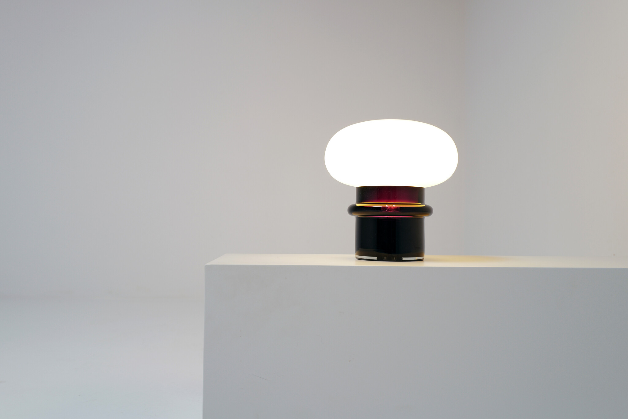 Italian Murano glass table lamp, 1970s