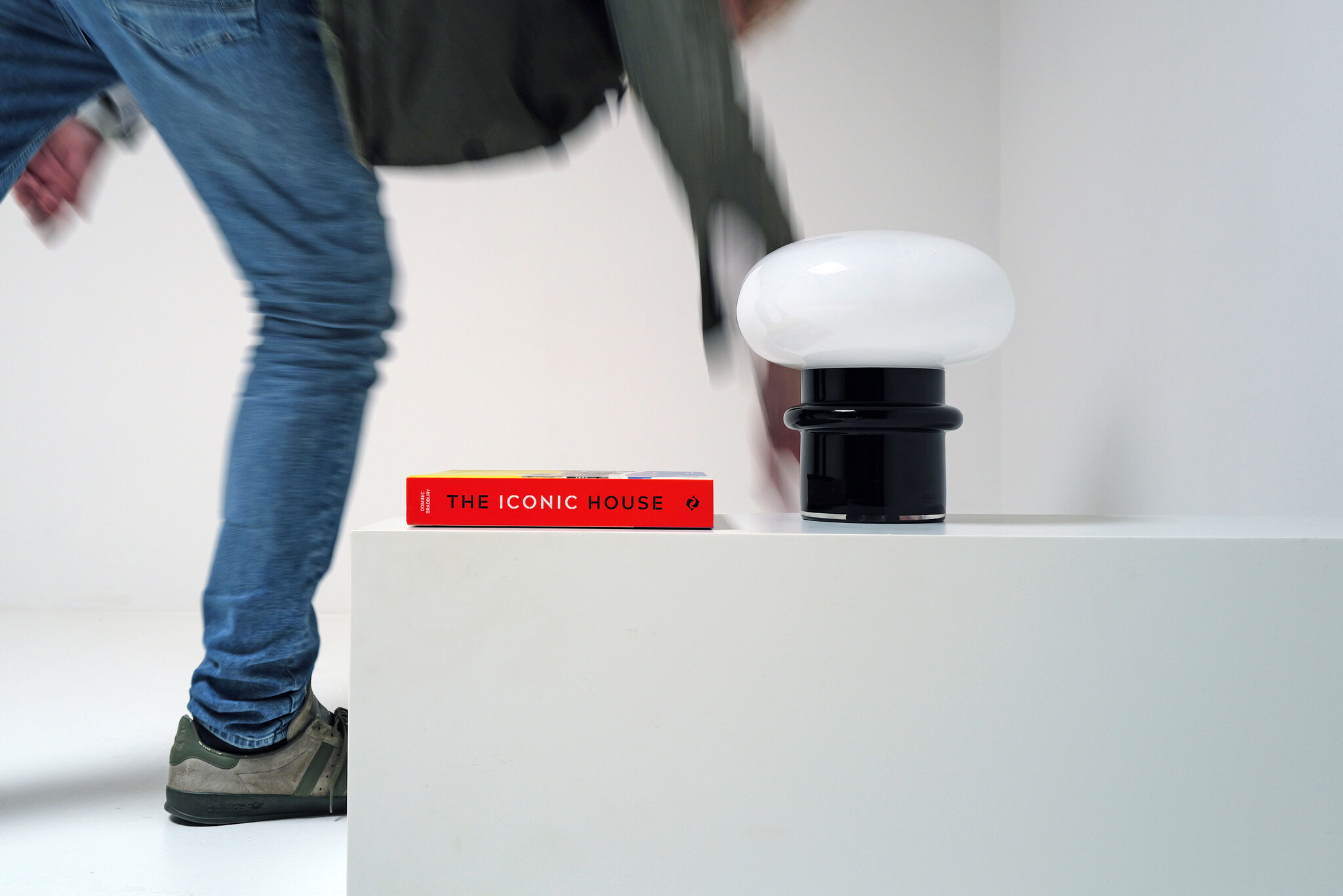 Italian Murano glass table lamp, 1970s