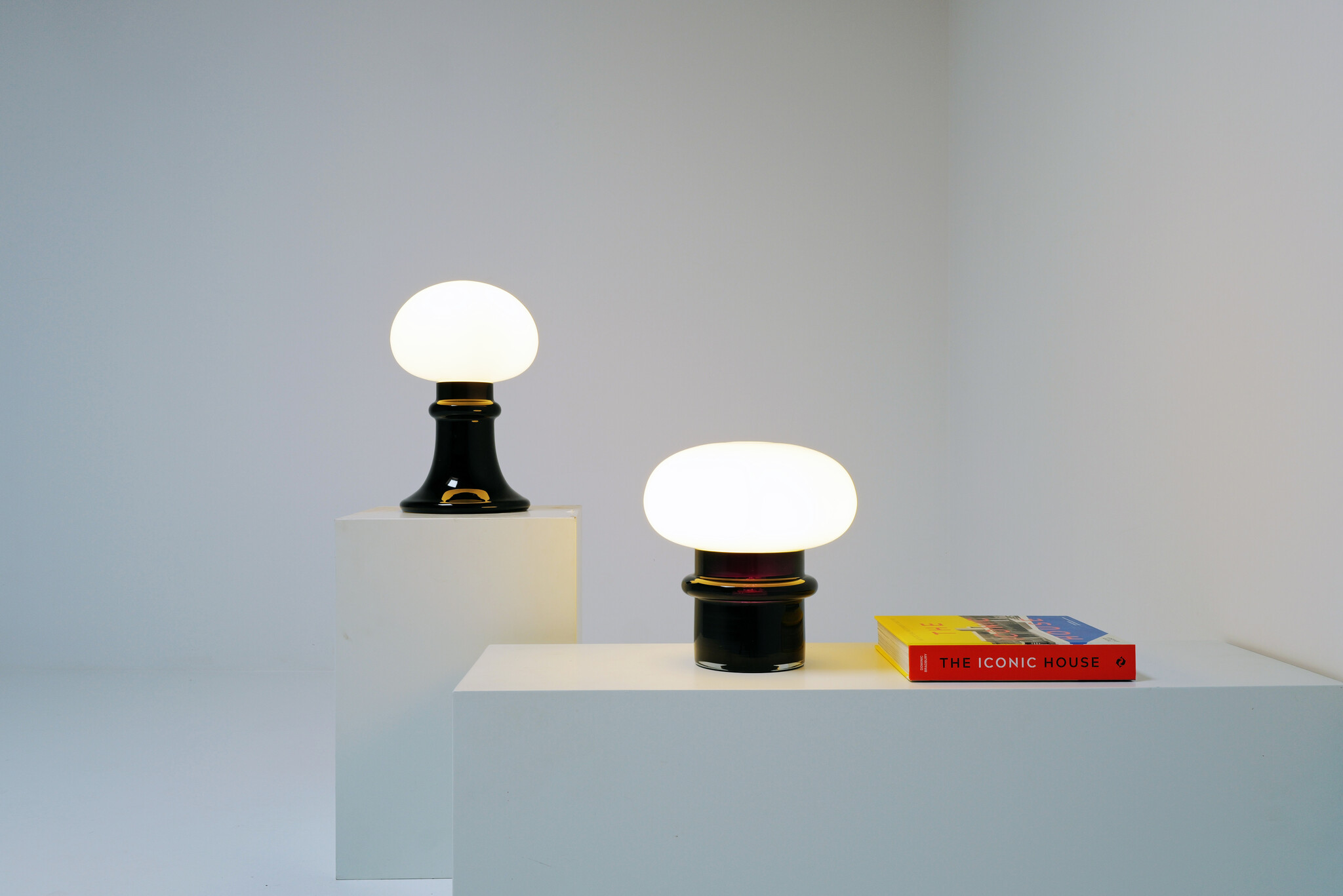 Italian Murano glazen tafellamp, 1970s