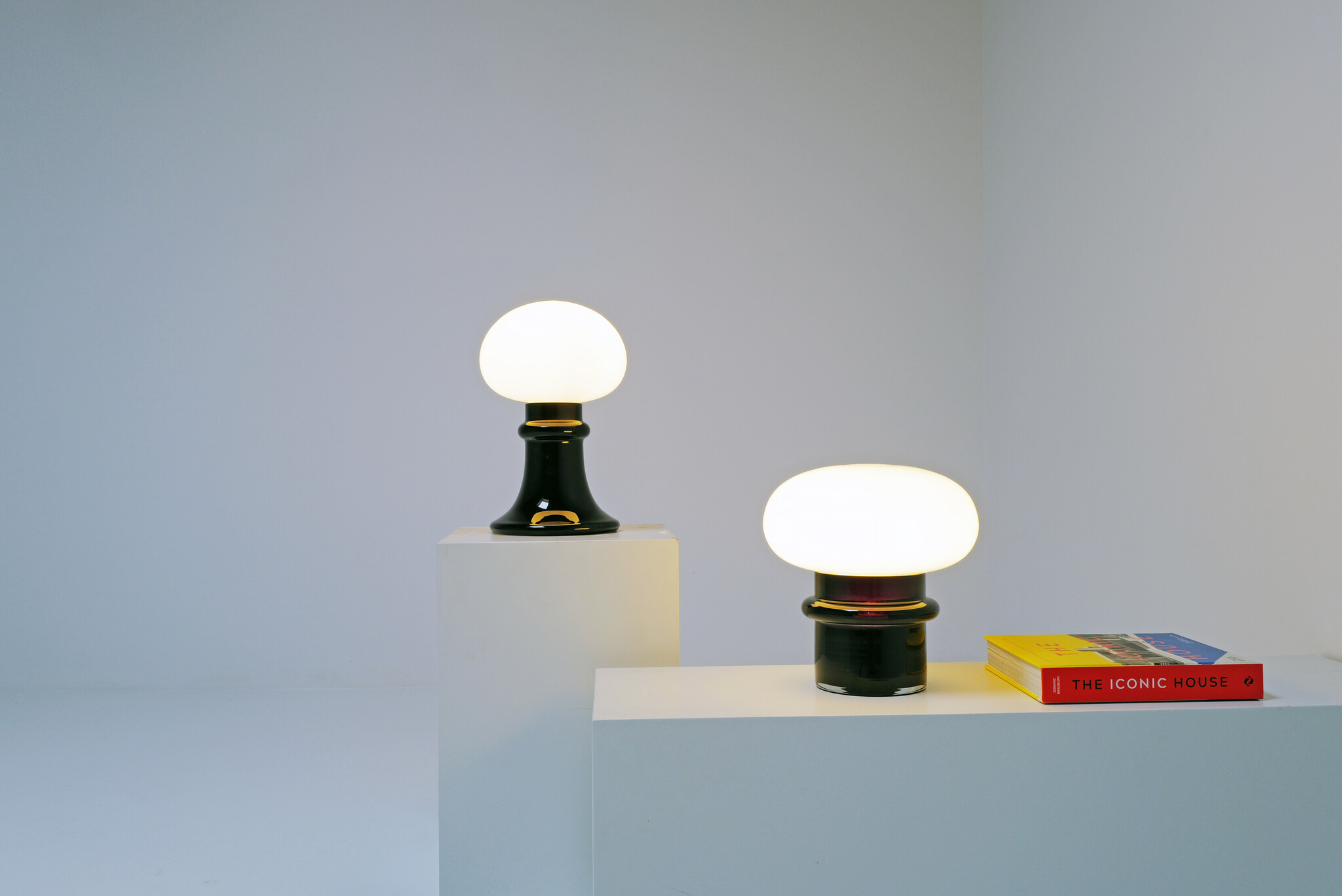 Italian Murano glazen tafellamp, 1970s