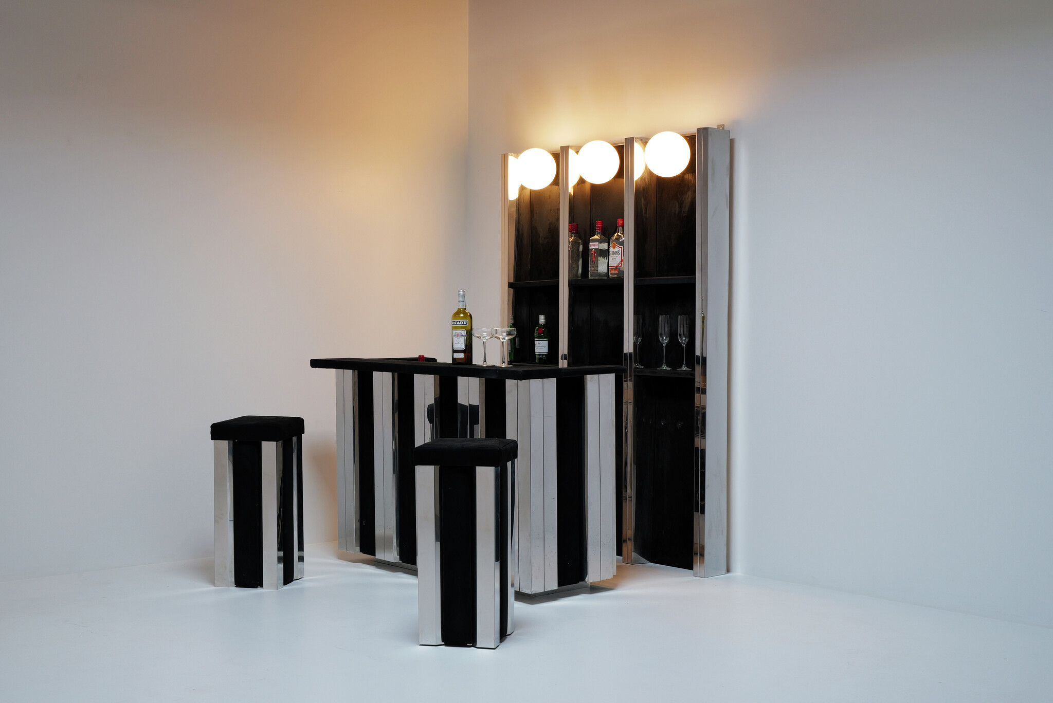 Complete Cocktail bar, 1970's