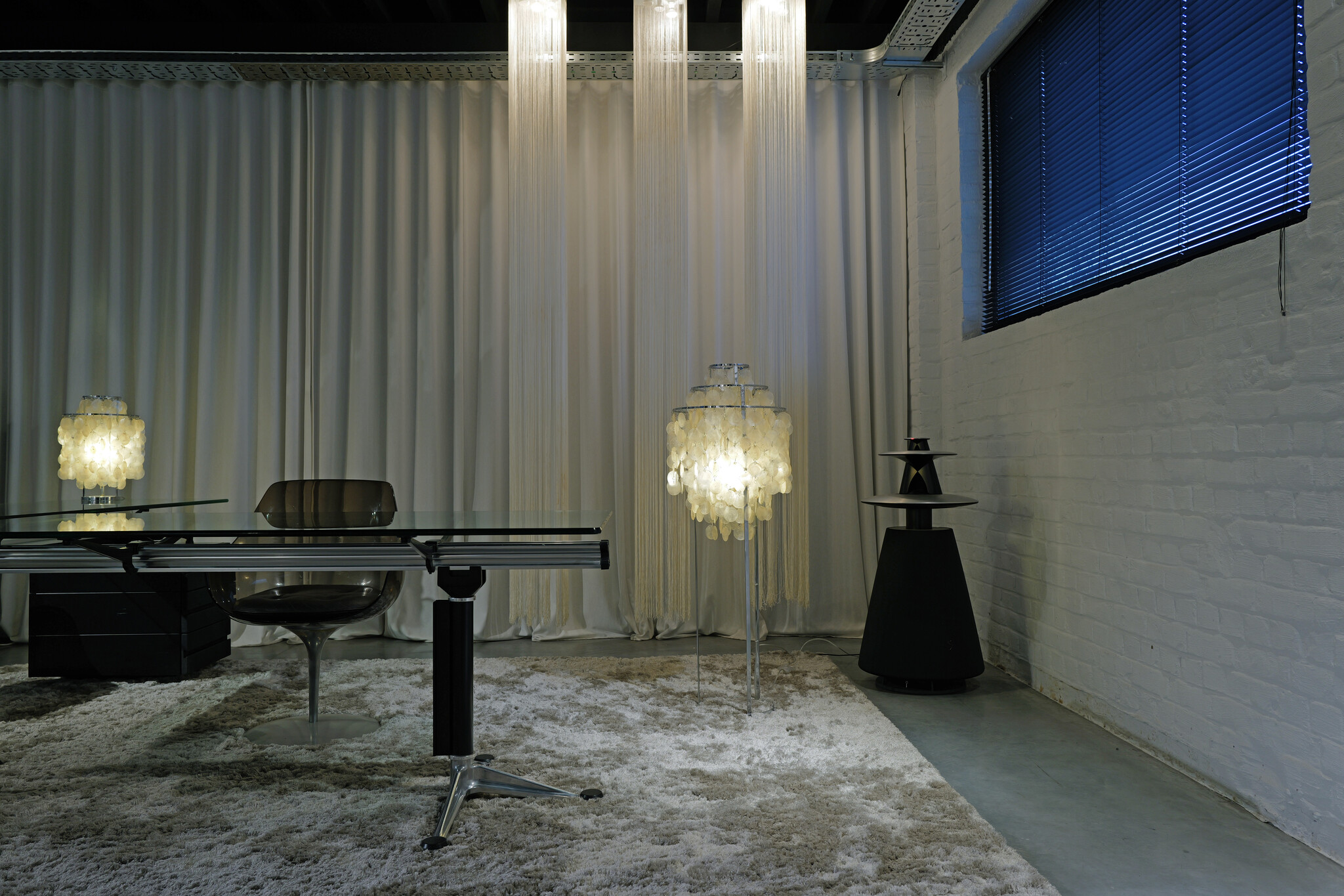 Set  originele Verpan lampen van Verner Panton