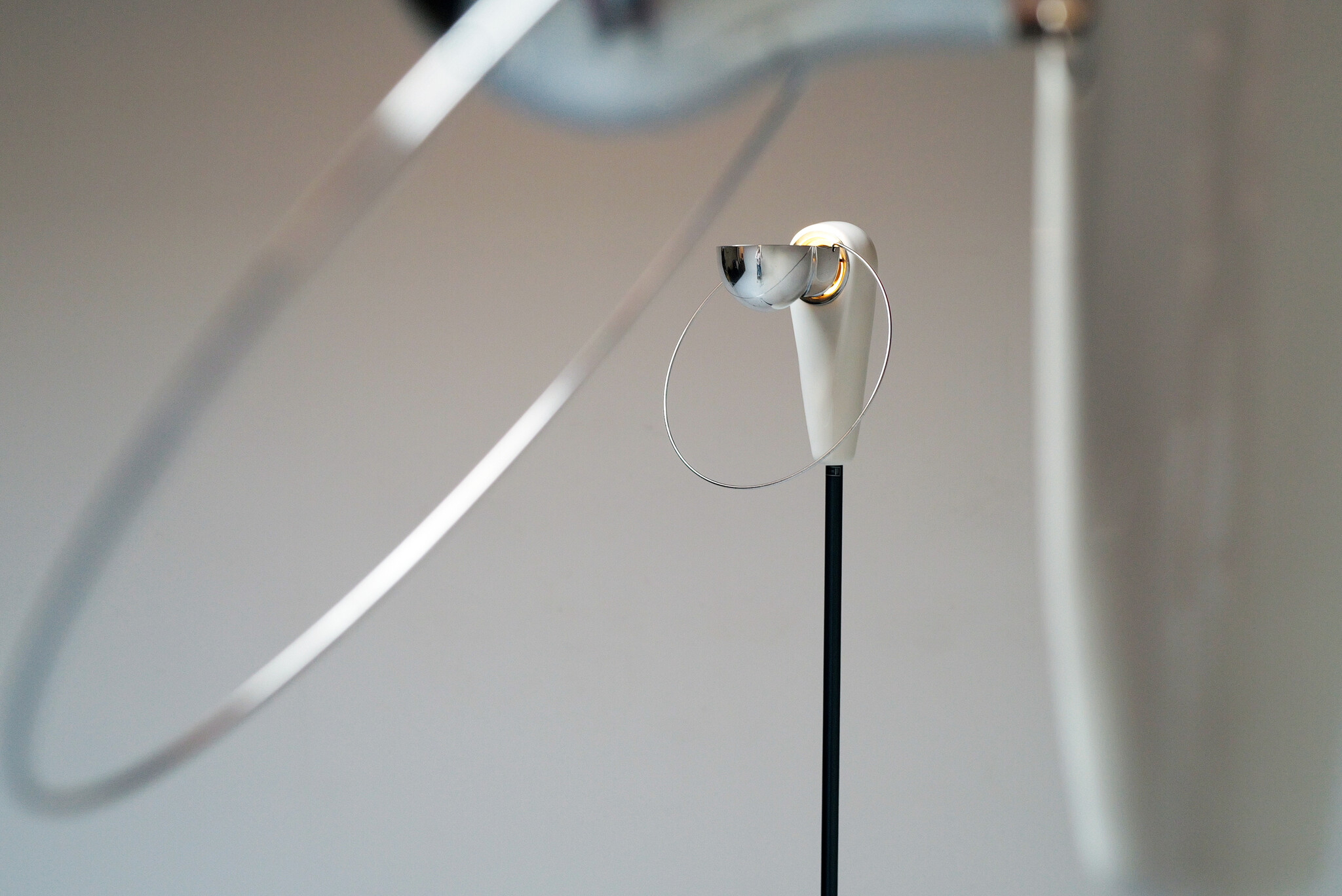 'Bi-Bip' Floor Lamp by Achille Castiglioni for Flos, Italy 1976