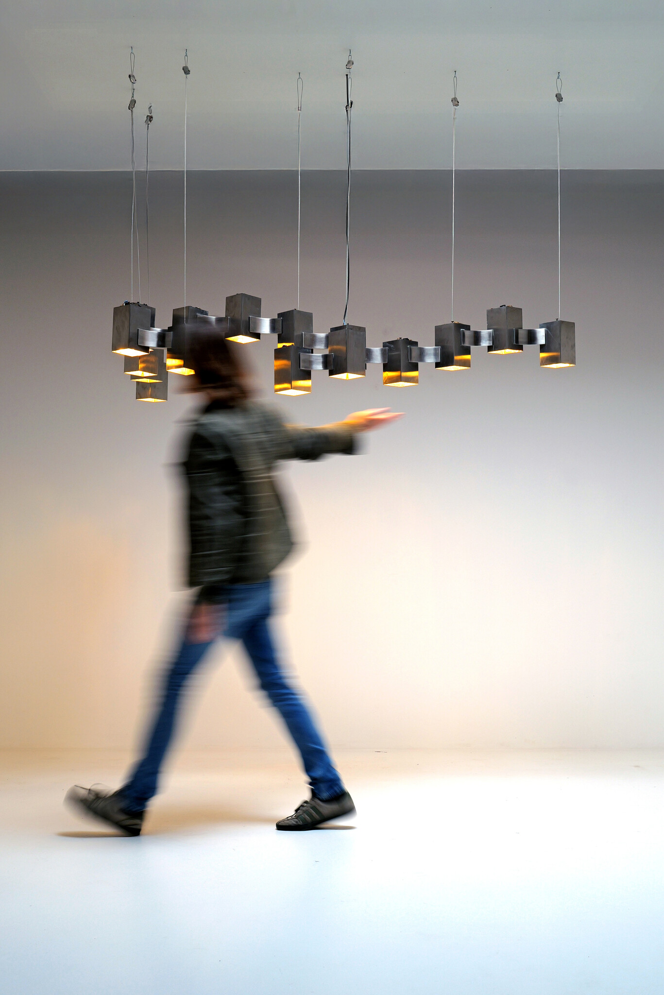 Luster van Gaetano Sciolari, Italië 1970