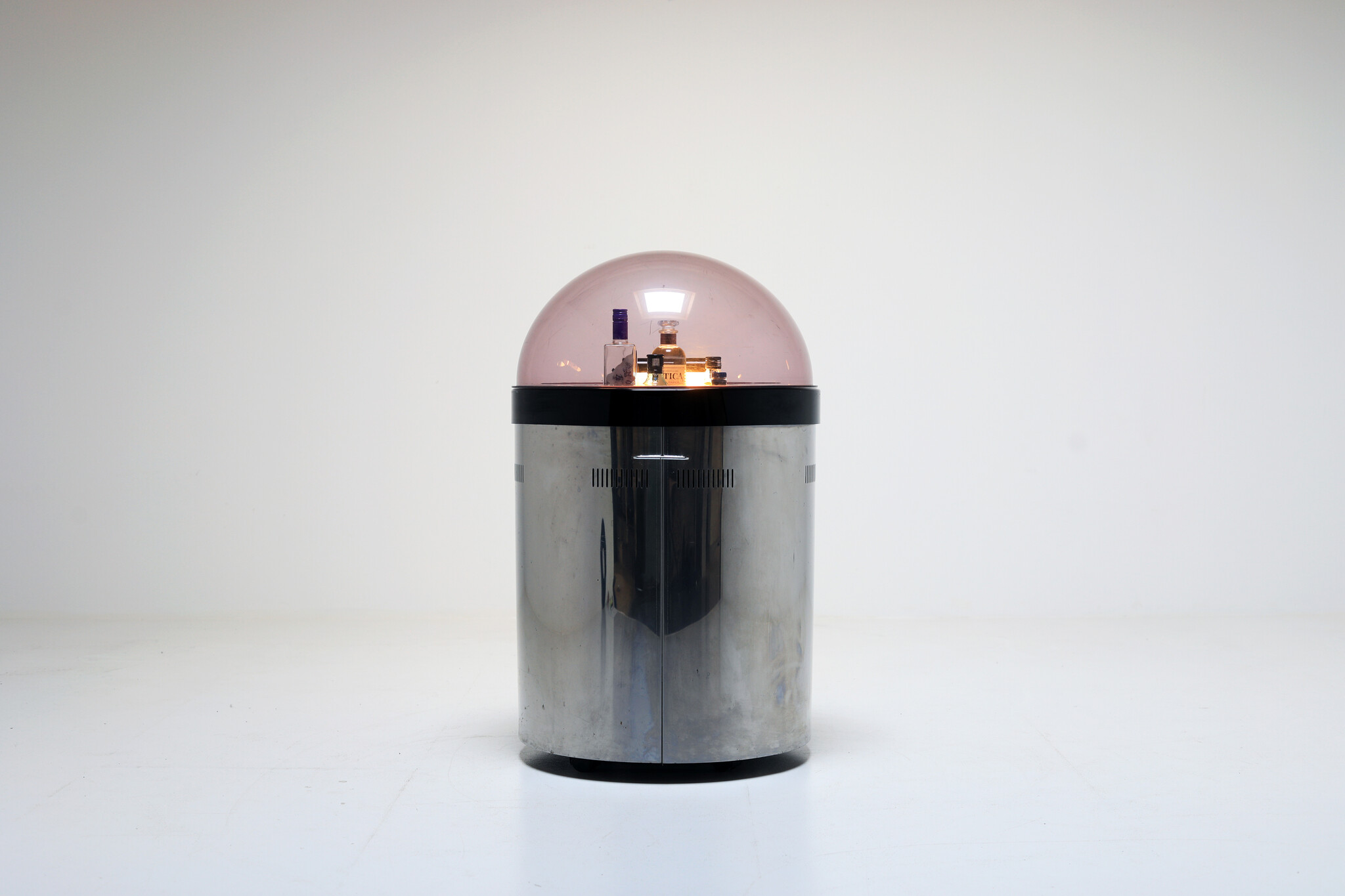 Space Age mobile frigo bar, 1970's