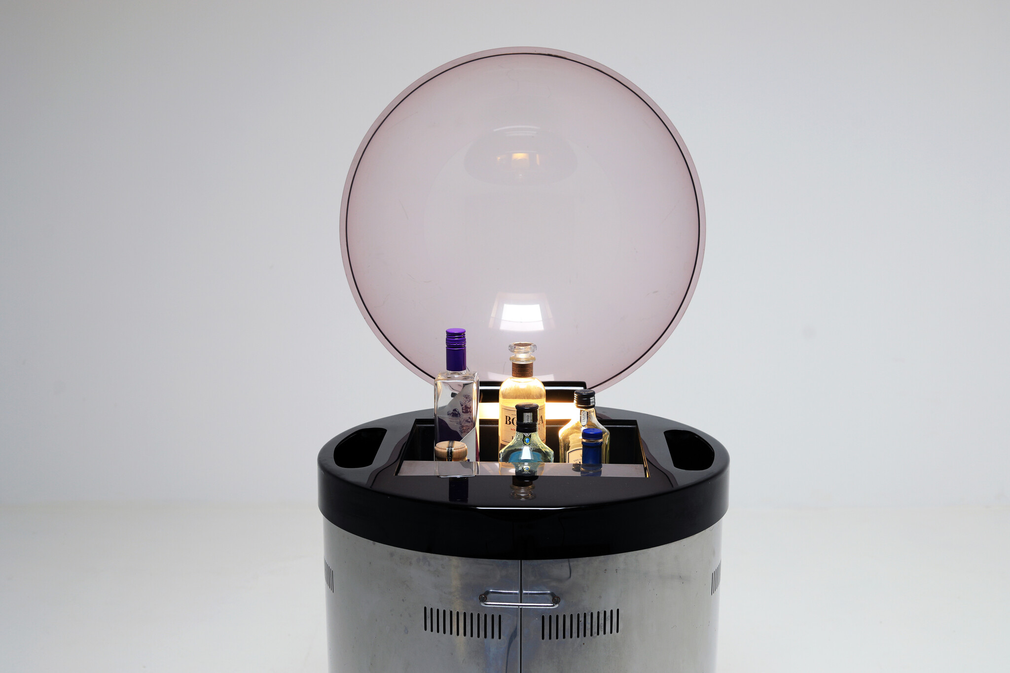 Space Age mobile frigo bar, 1970's