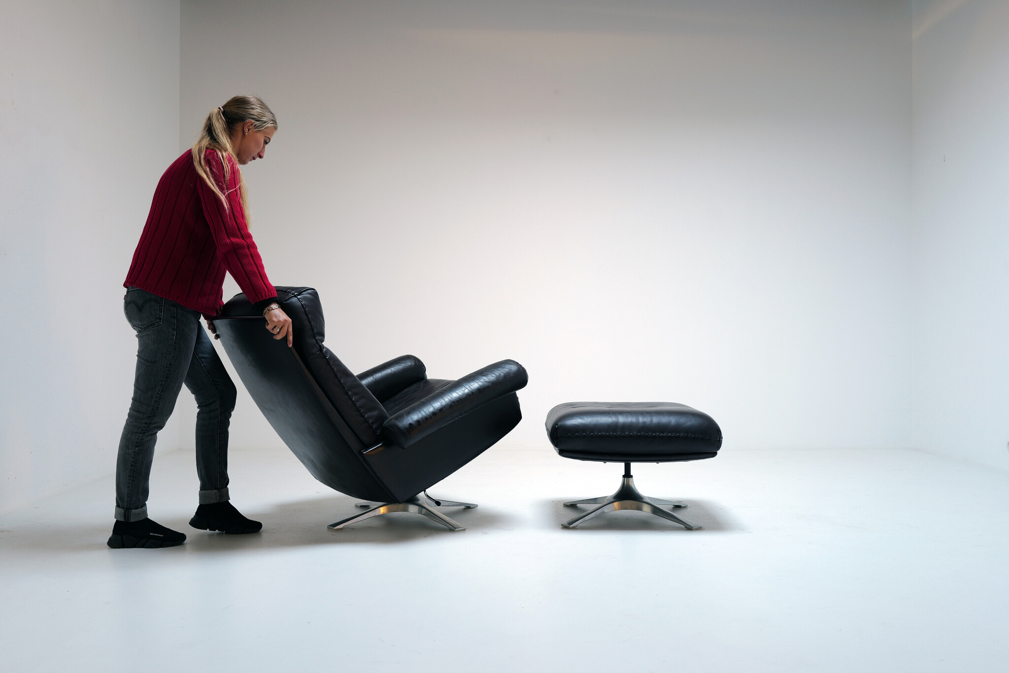 De Sede DS 31 Swivel Armchair, 1970's