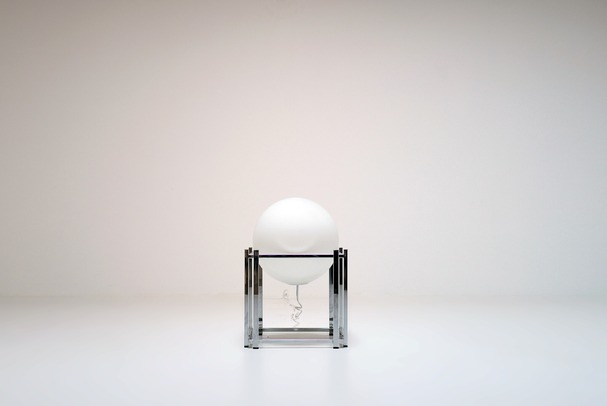 Glazen vloerlamp, 1970's