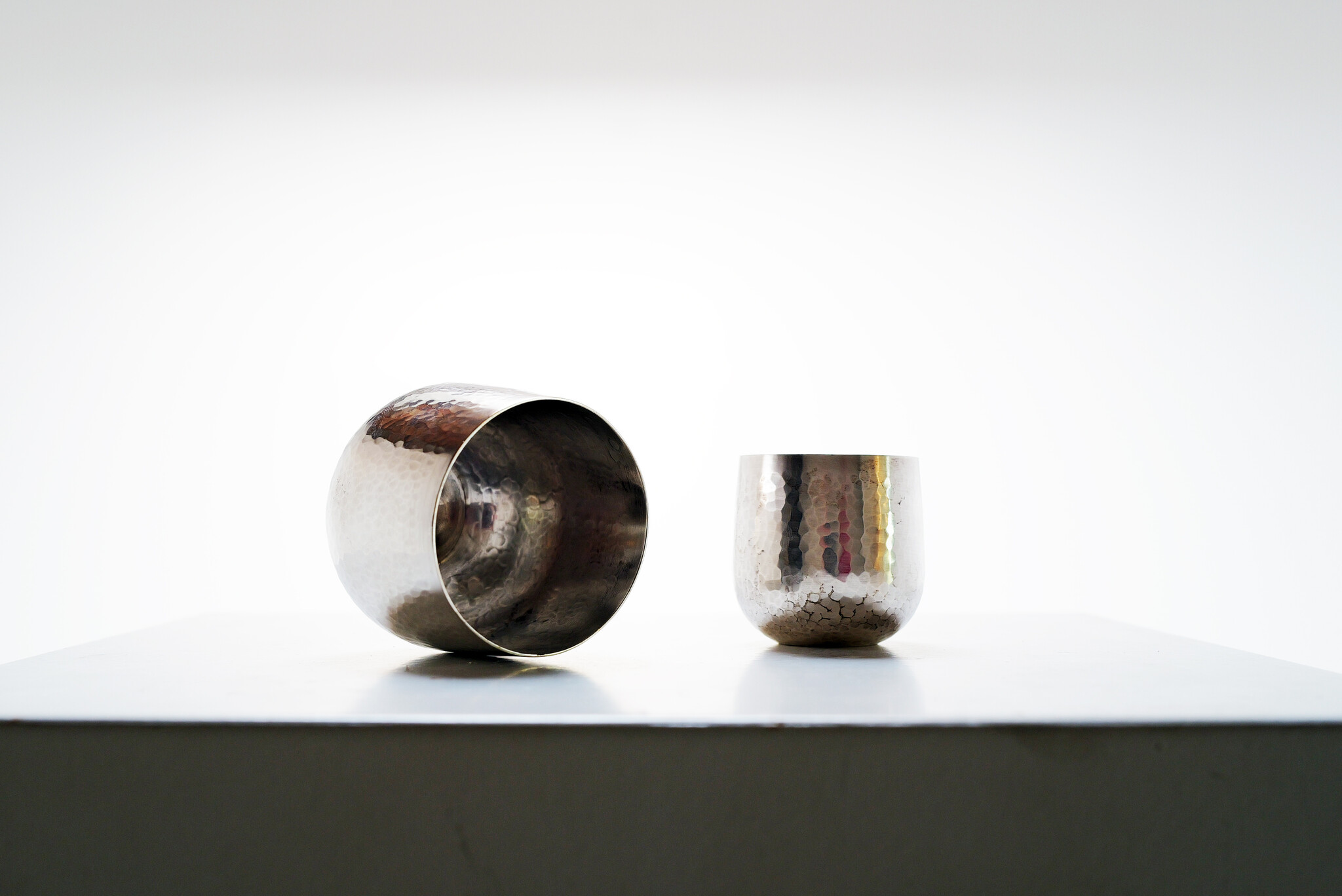 Zilveren bekers van Tapio Wirkkala voor Kultakeskus, ca. 1977