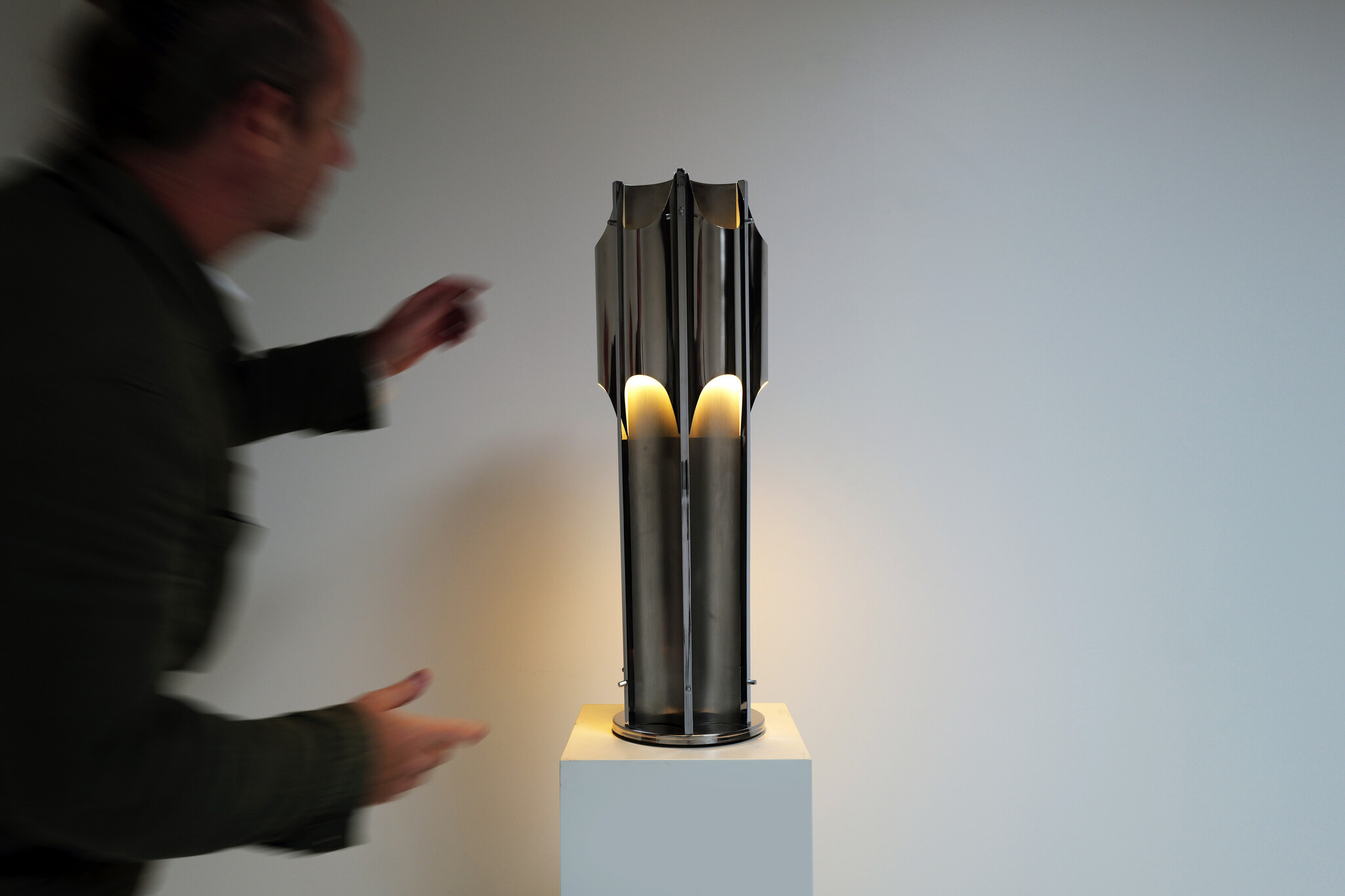 Vintage Orgue tafellamp, 1970s