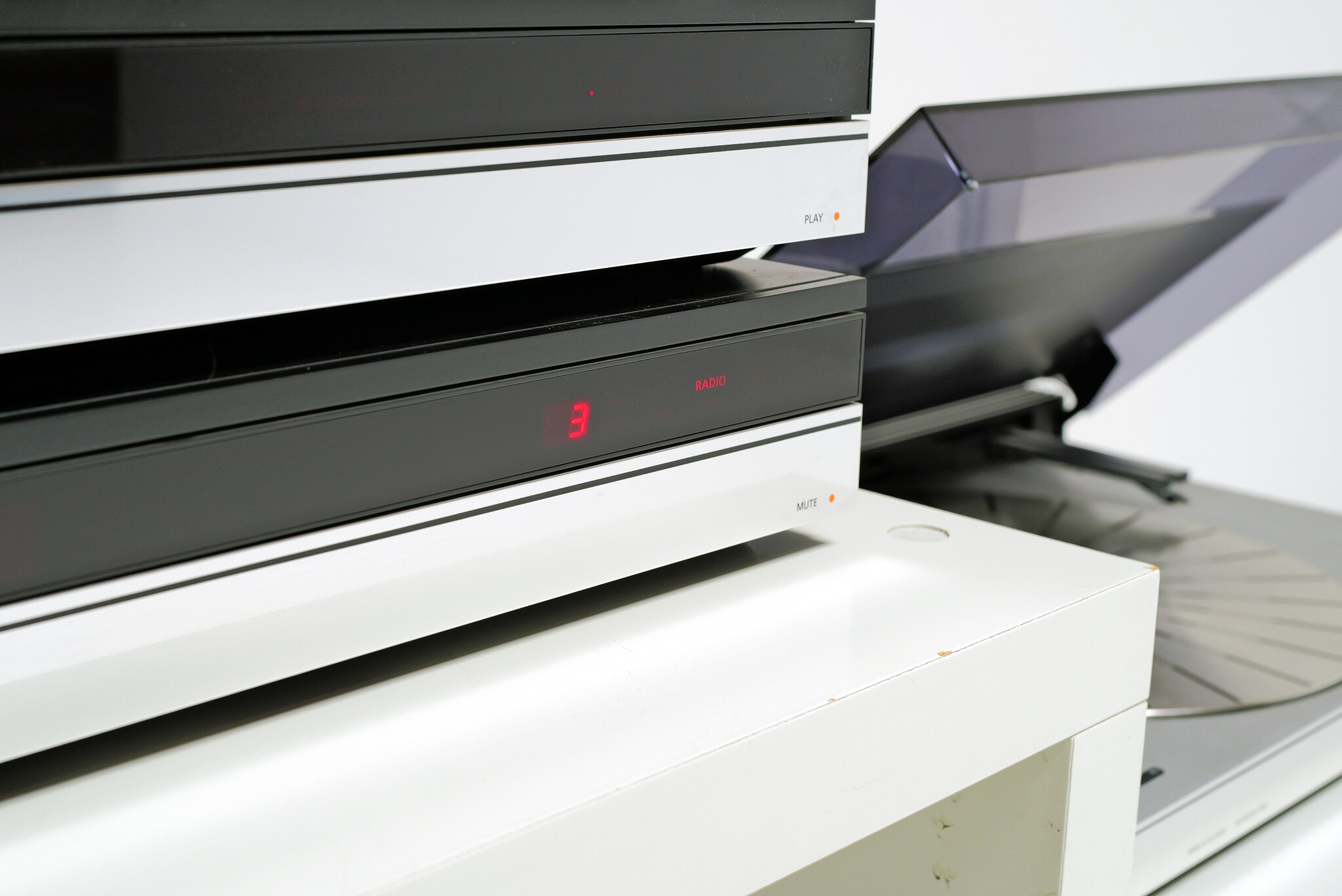 Zeldzaam compleet BeoSystem 6500 met origineel B&O meubel