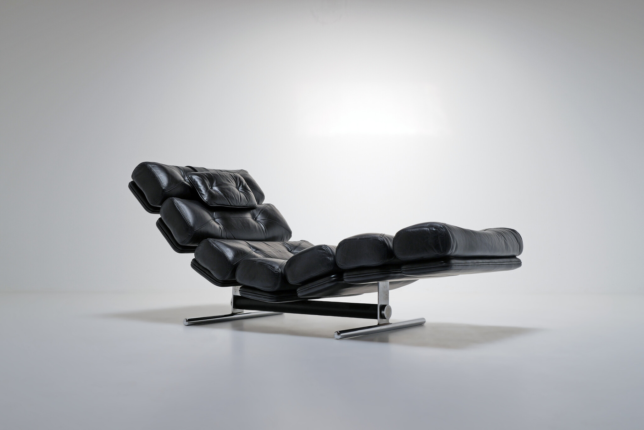 Ric Deforche Lord lounge chair voor Gervan, België, 1970s