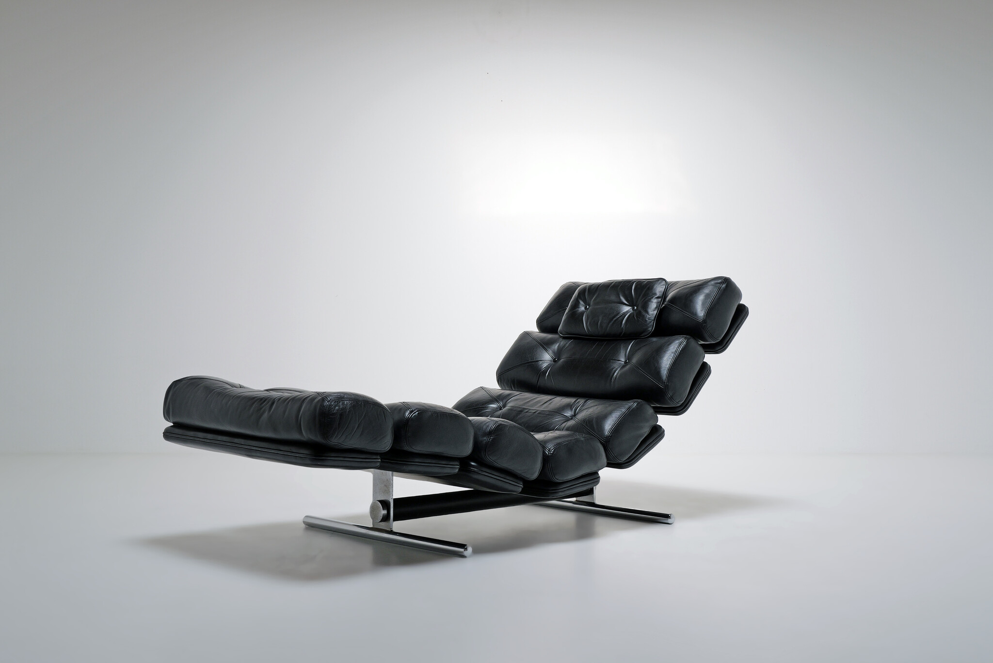 Ric Deforche Lord lounge chair voor Gervan, België, 1970s