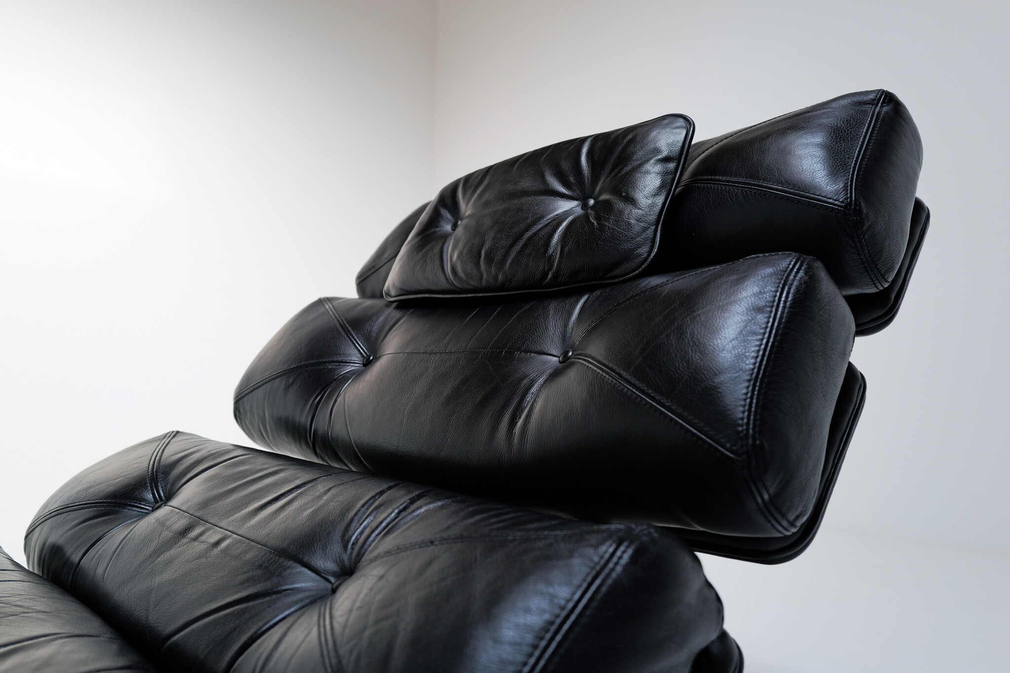 Ric Deforche Lord lounge chair voor Gervan, België, 1970s