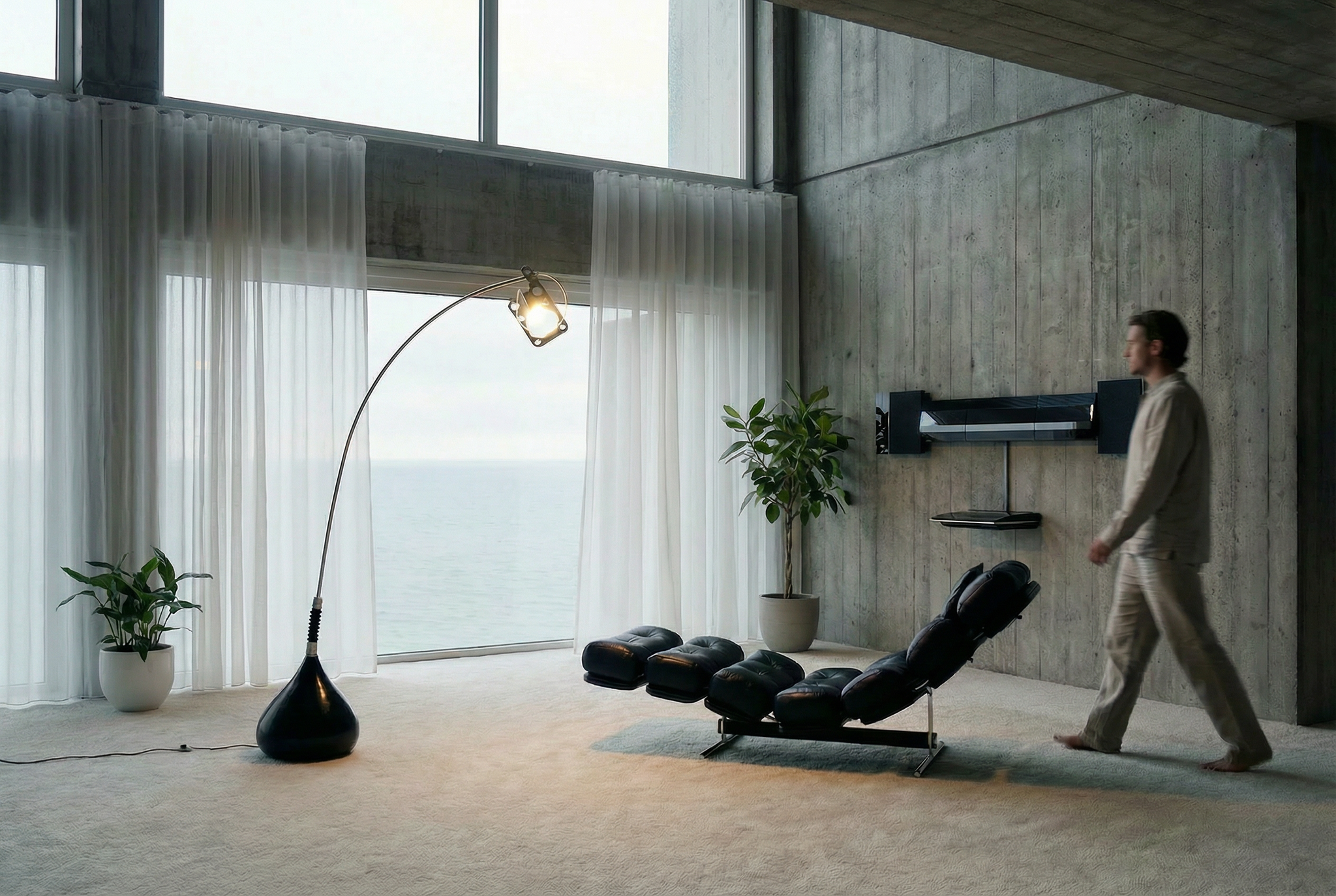 Bul-Bo vloerlamp van Roberto Gabetti & Aimaro Isola, 1969