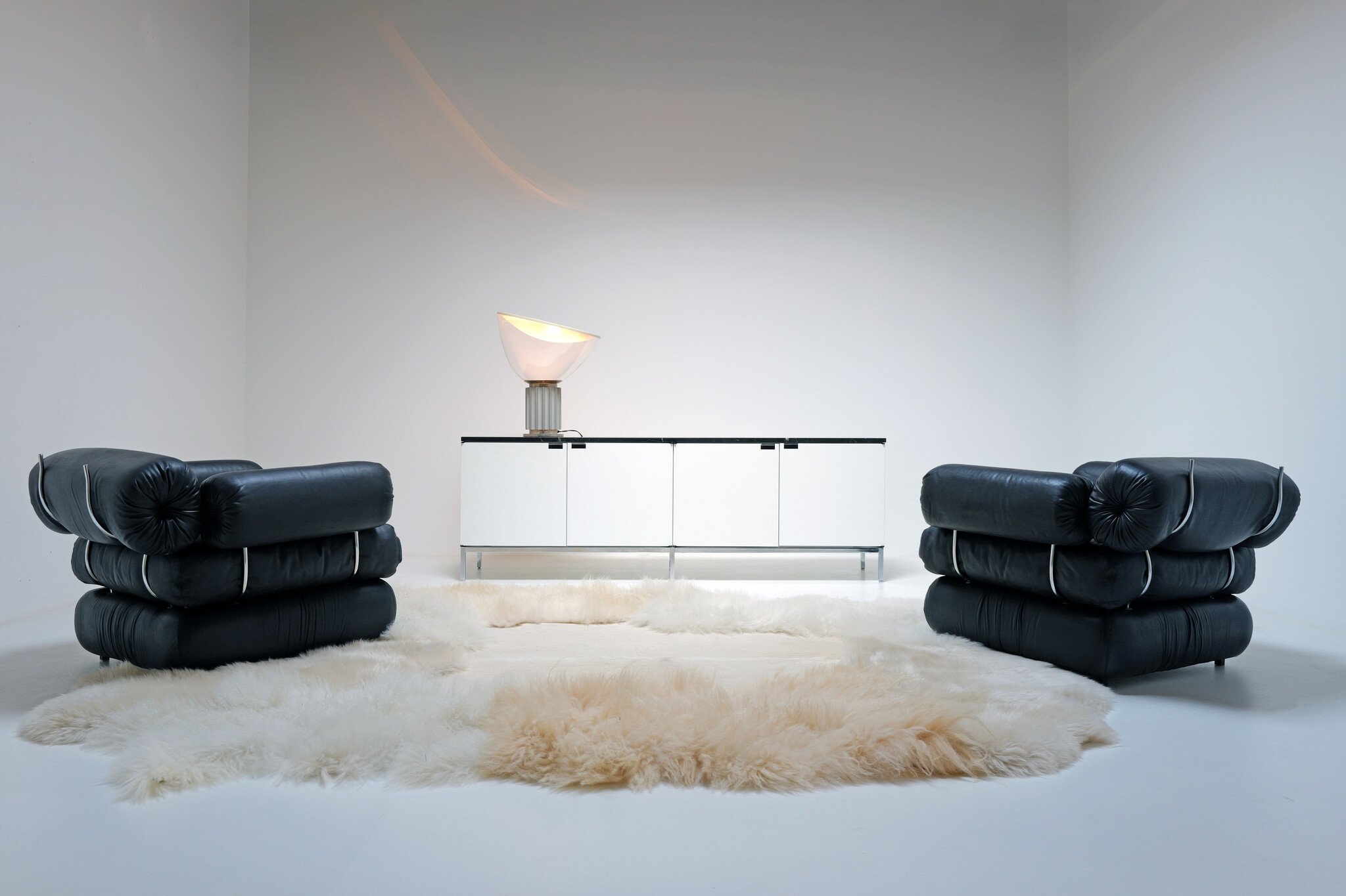 Giovannetti “Bauhaus” club chairs, 1960s