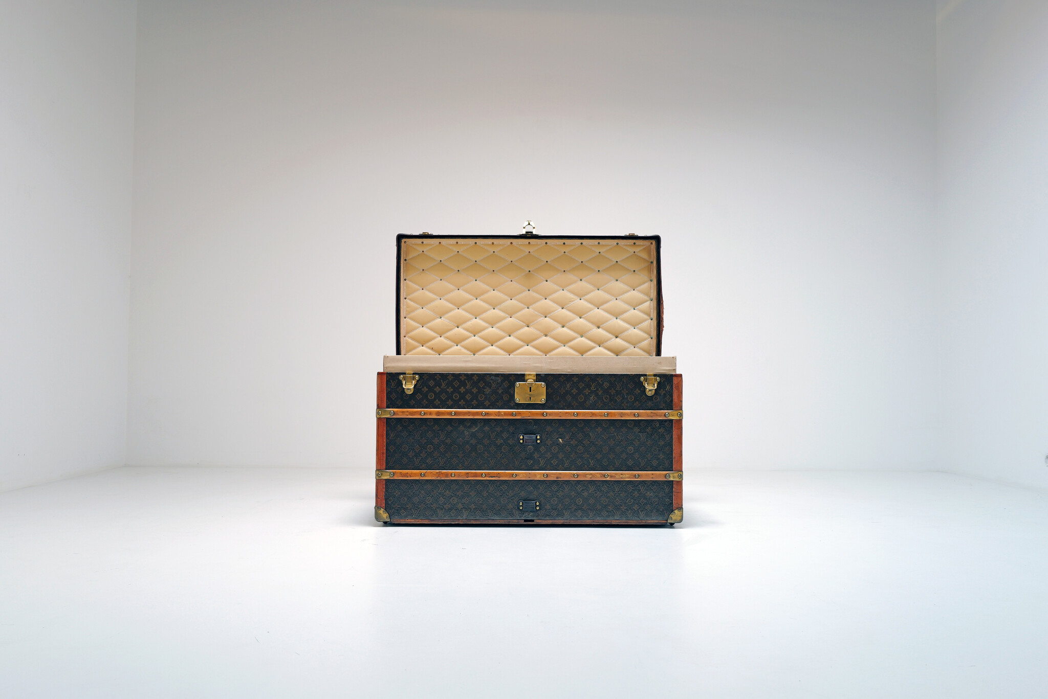 Zeldzame antieke Louis Vuitton reiskoffer